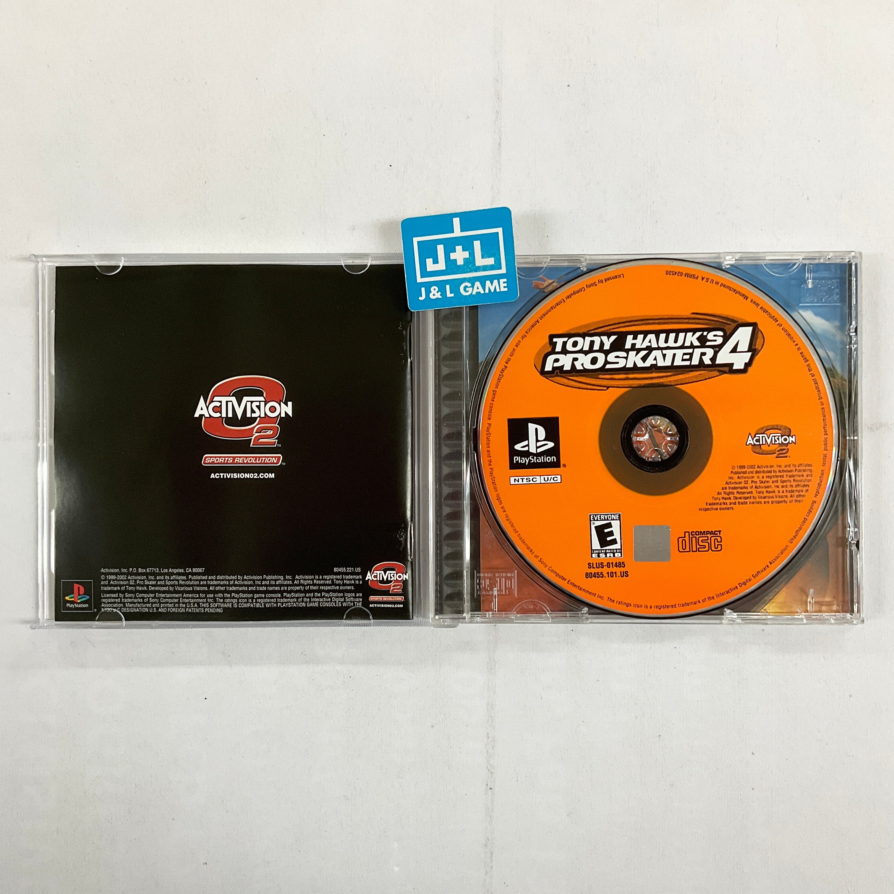 Tony Hawk's Pro Skater 4 - (PS1) PlayStation 1 [Pre-Owned] Video Games Activision   