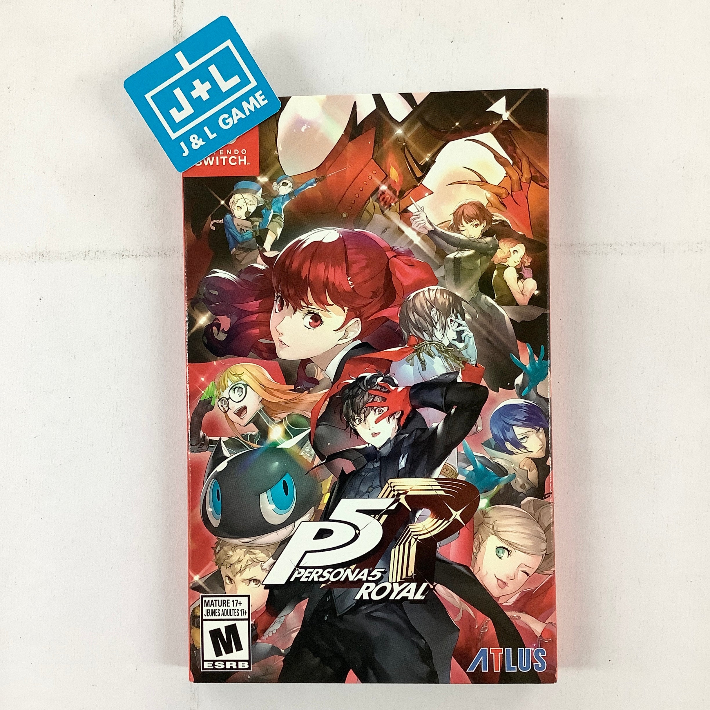 Persona 5 Royal: Steelbook Launch Edition - (NSW) Nintendo Switch [UNBOXING] Video Games SEGA   