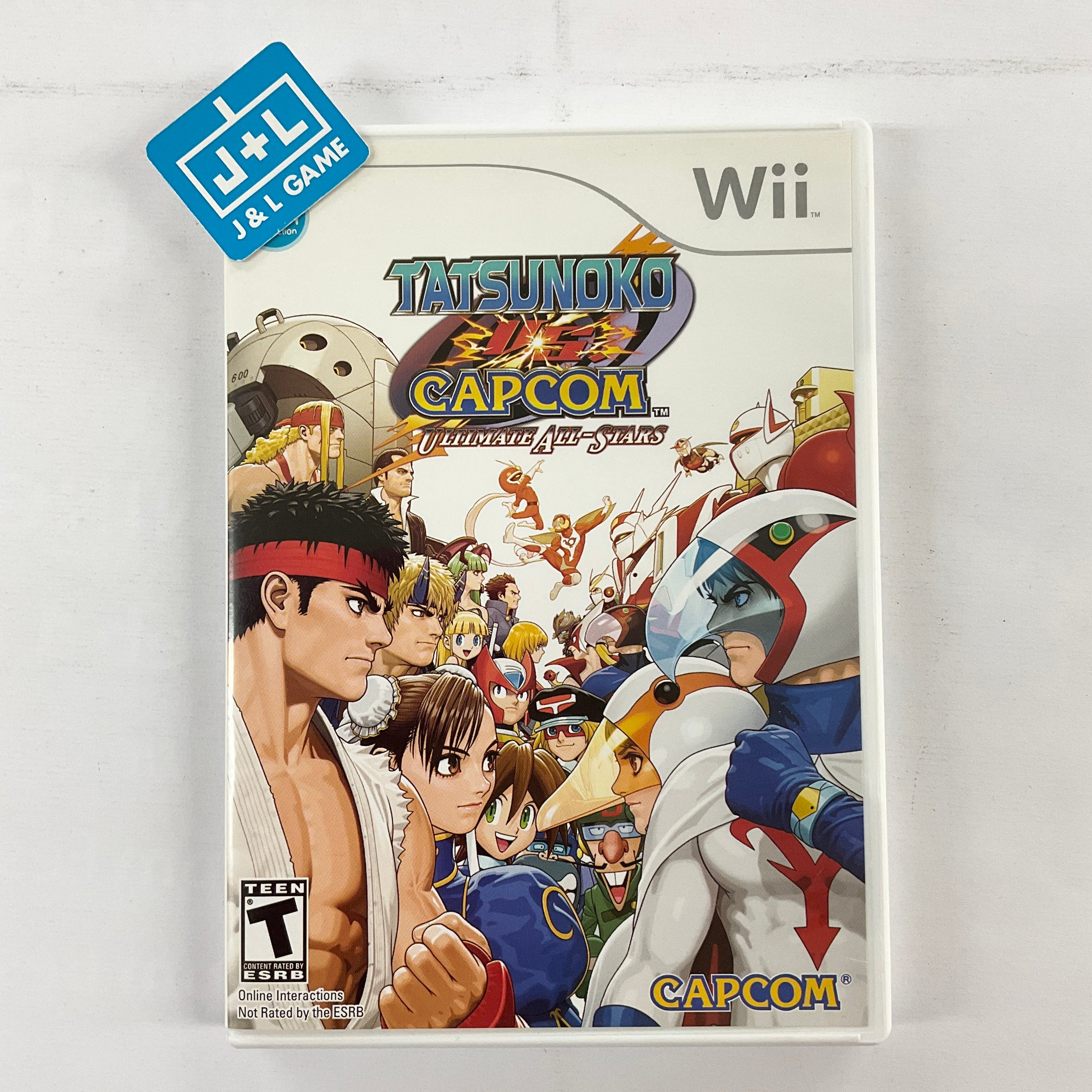 Tatsunoko vs. Capcom: Ultimate All-Stars - Nintendo Wii [Pre-Owned] Video Games Capcom   