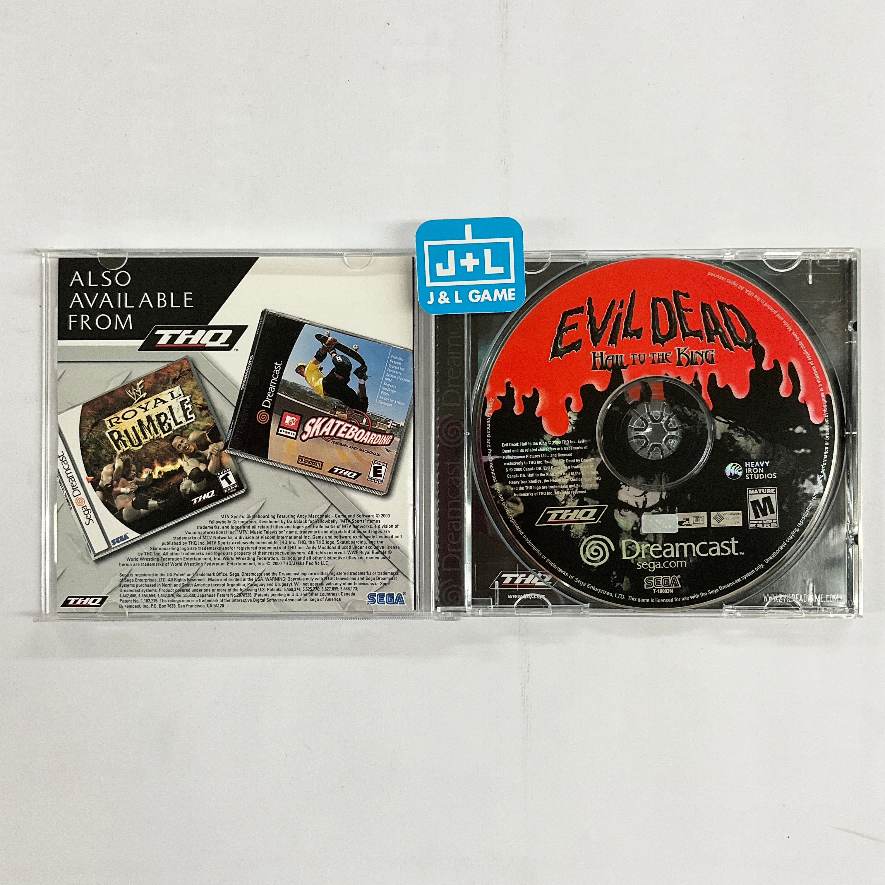 Evil Dead: Hail to the King - (DC) SEGA Dreamcast [Pre-Owned