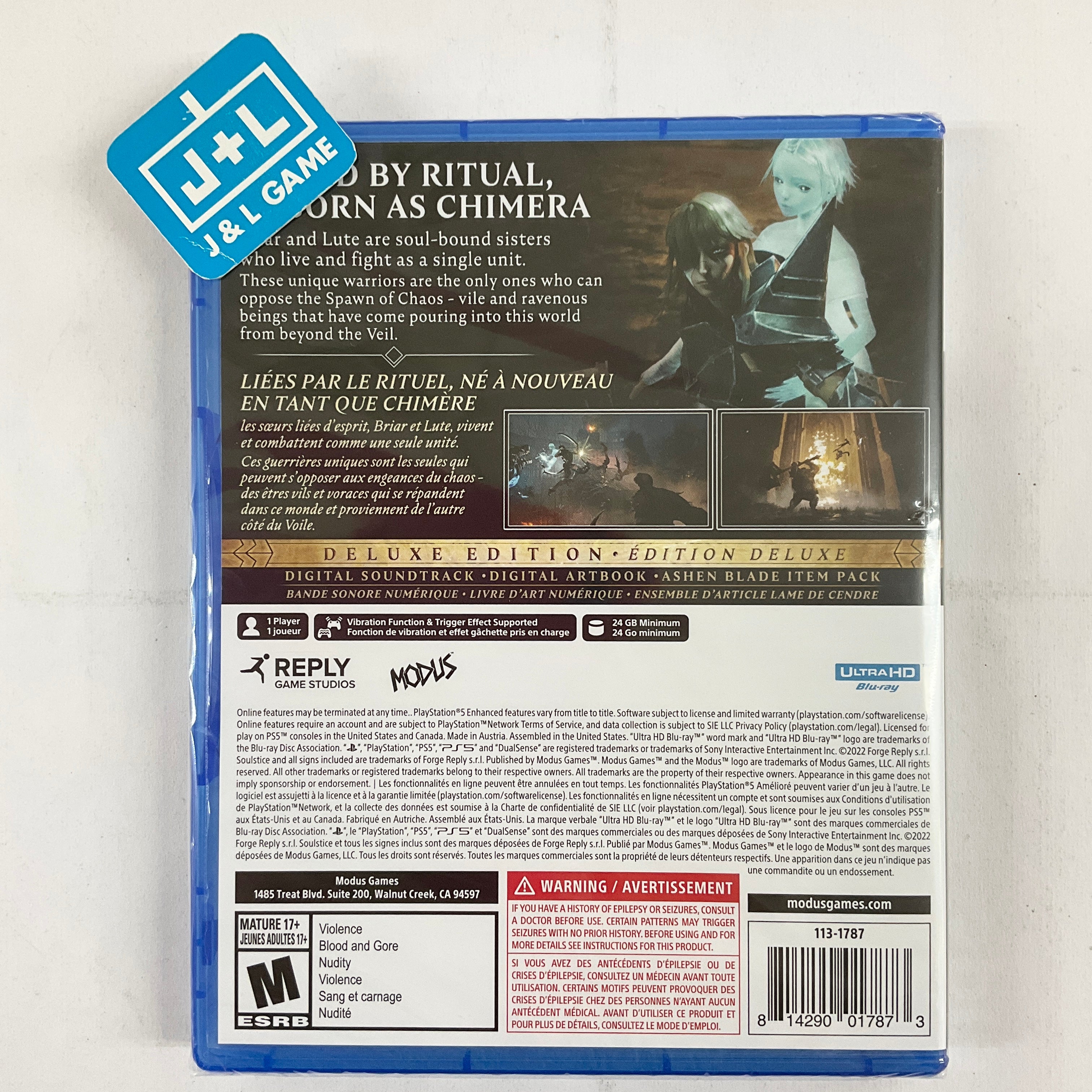 Soulstice: Deluxe Edition - (PS5) PlayStation 5 Video Games Modus   