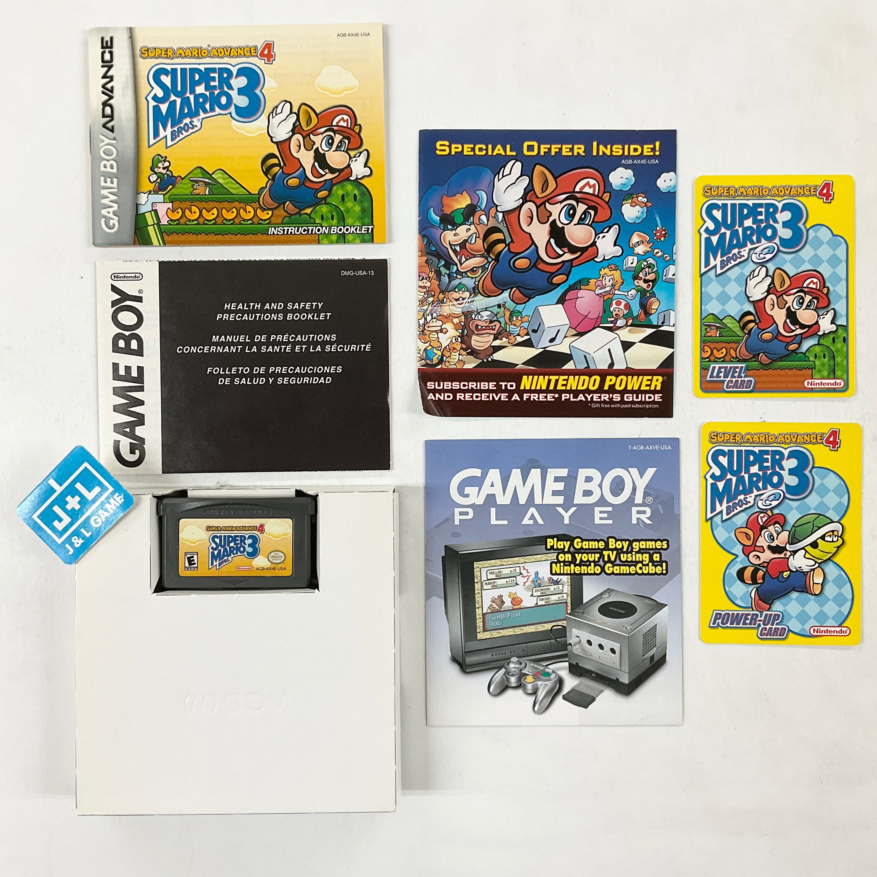 Super Mario Advance 4: Super Mario Bros. 3 - (GBA) Game Boy Advance [Pre-Owned] Video Games Nintendo   