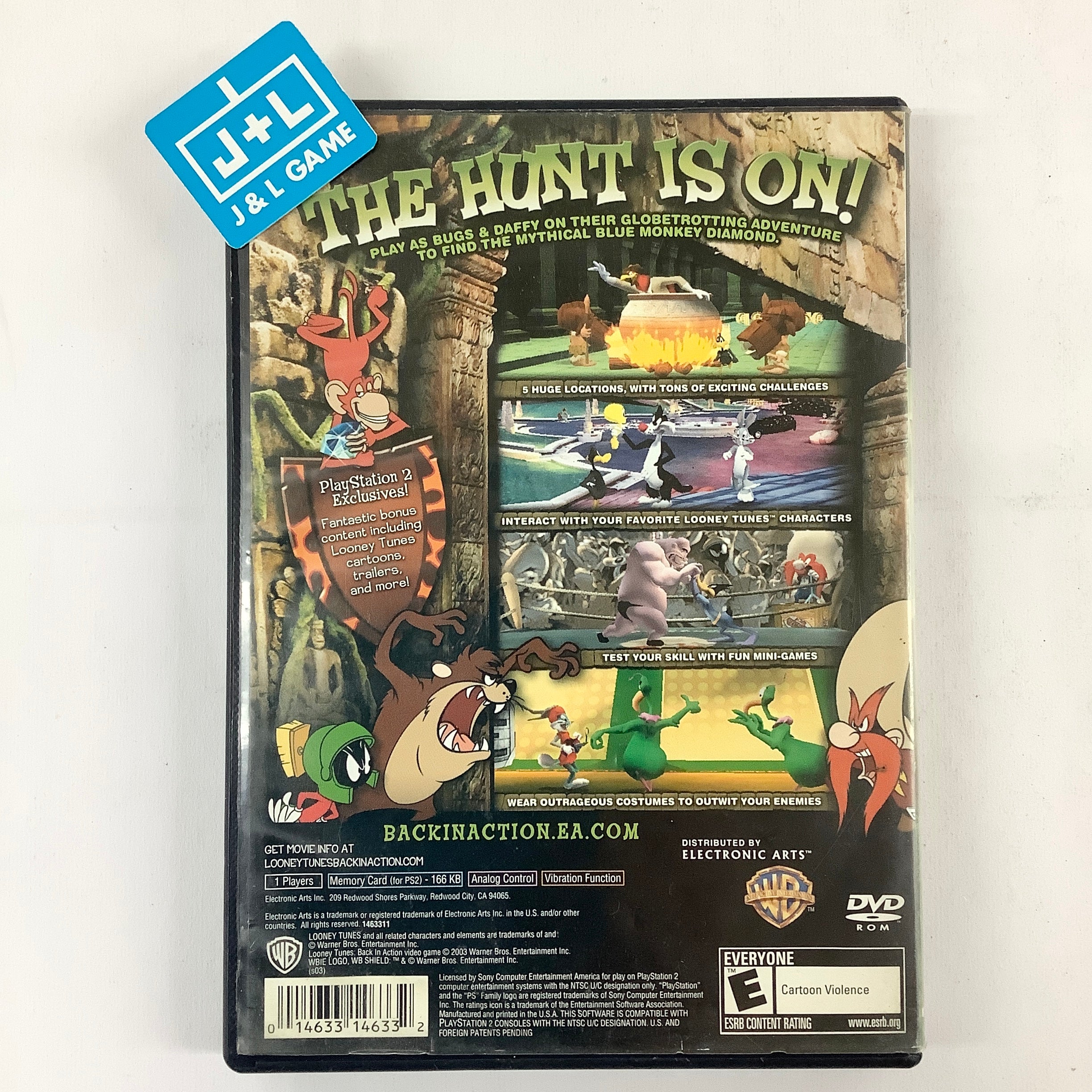 Looney Tunes: Back in Action - (PS2) PlayStation 2 [Pre-Owned] Video Games Electronic Arts   