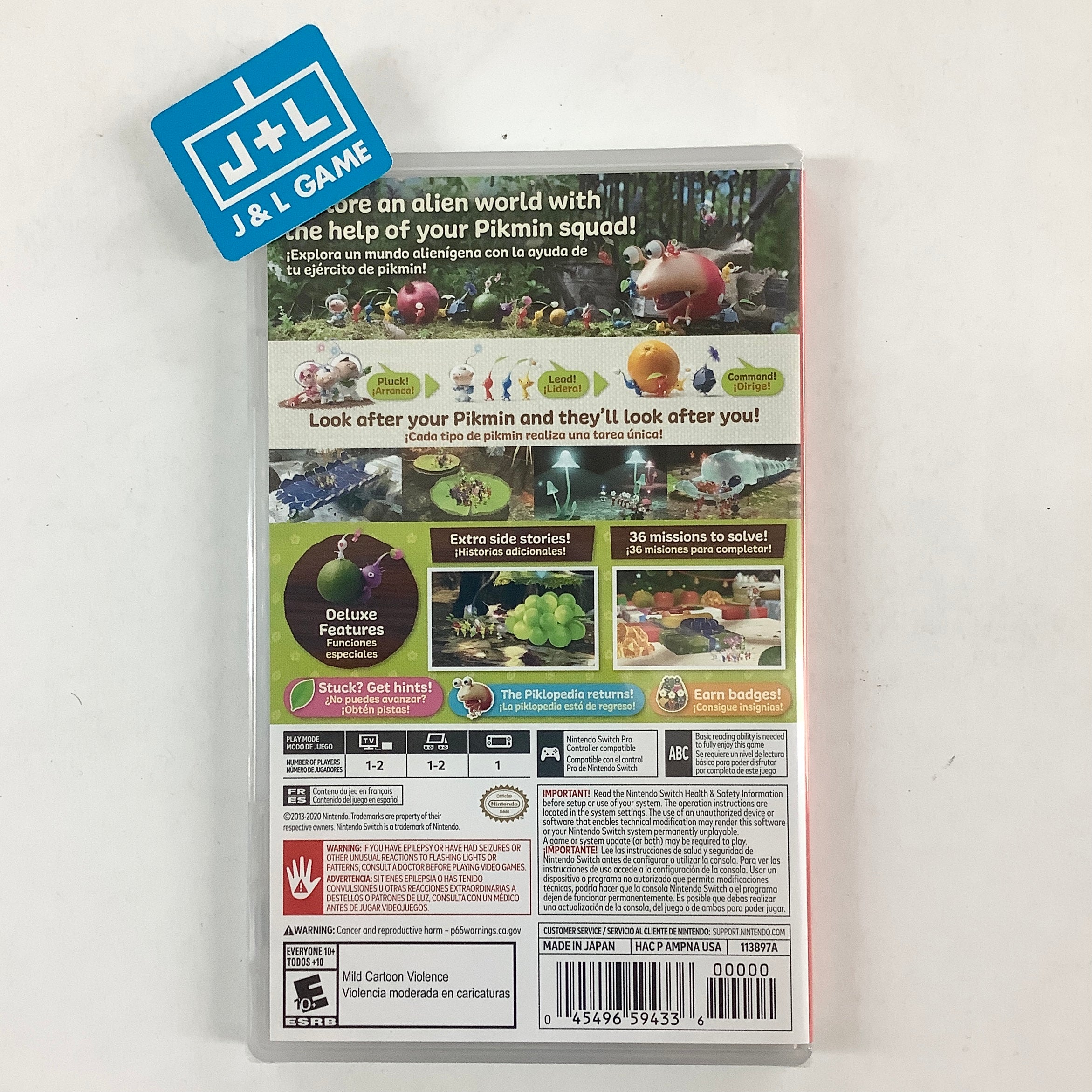 Pikmin 3 Deluxe - (NSW) Nintendo Switch Video Games Nintendo   