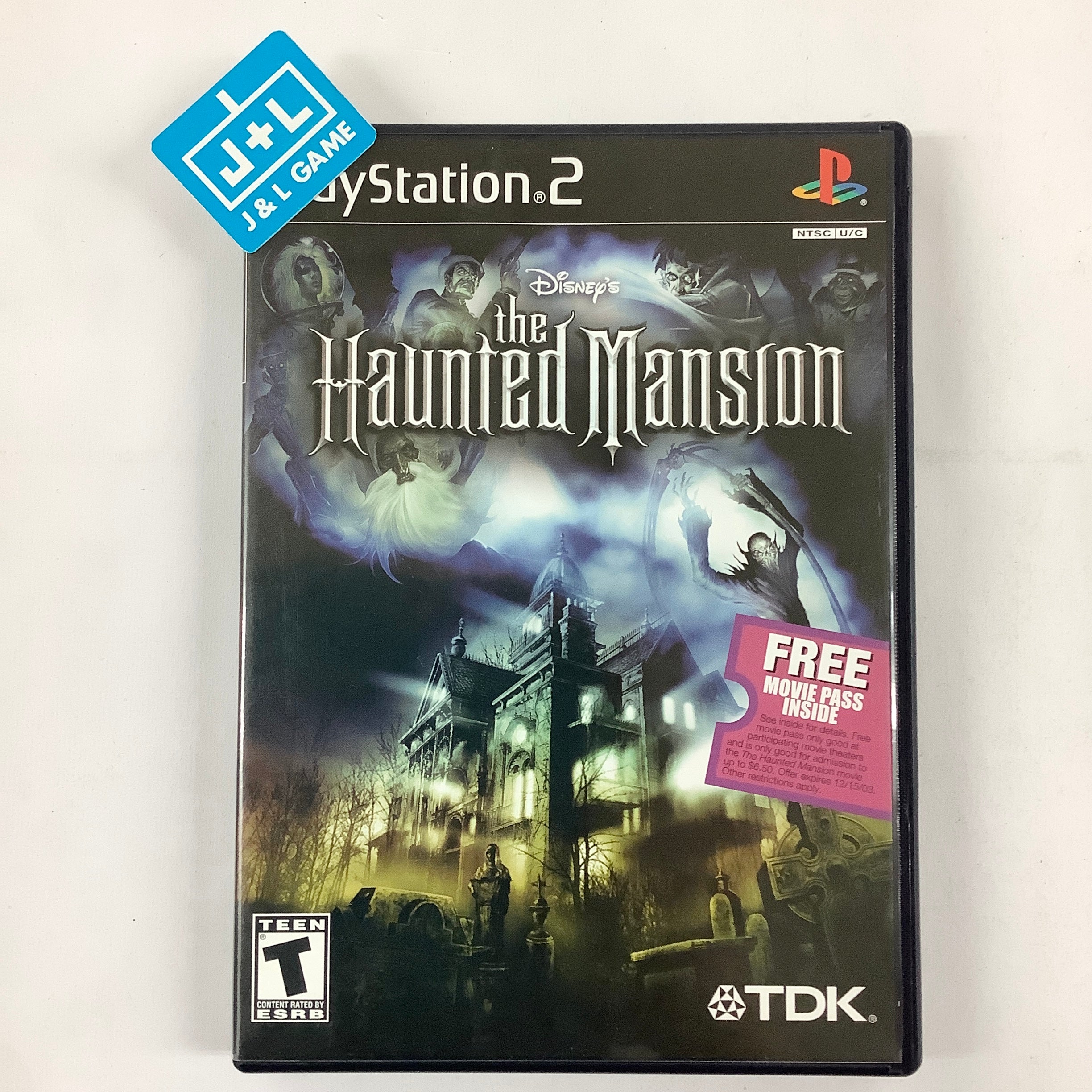 The Haunted Mansion - (PS2) PlayStation 2 [Pre-Owned] Video Games TDK Mediactive   