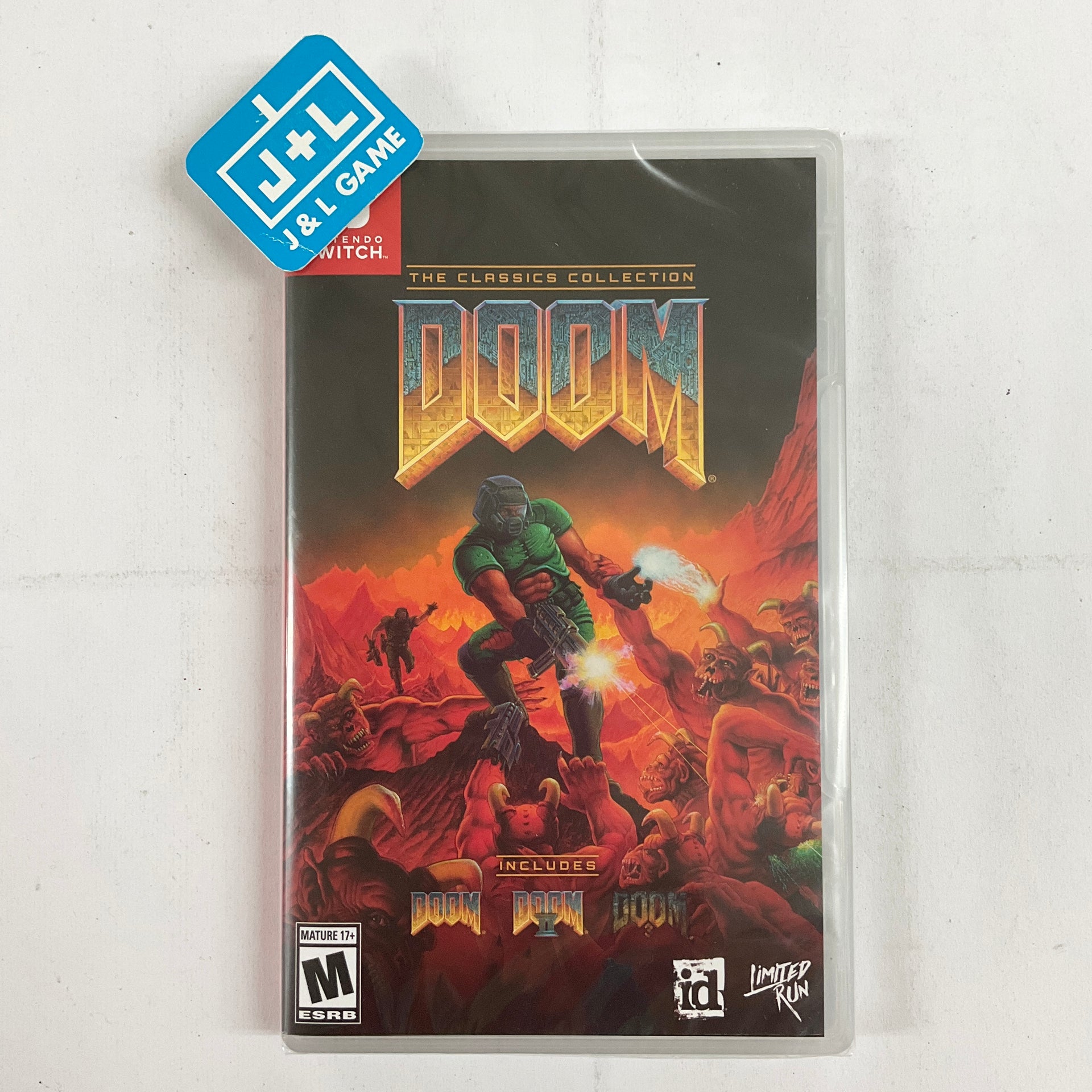 Pre Order Doom Eternal Deluxe Edition Nintendo Switch Doom Classic