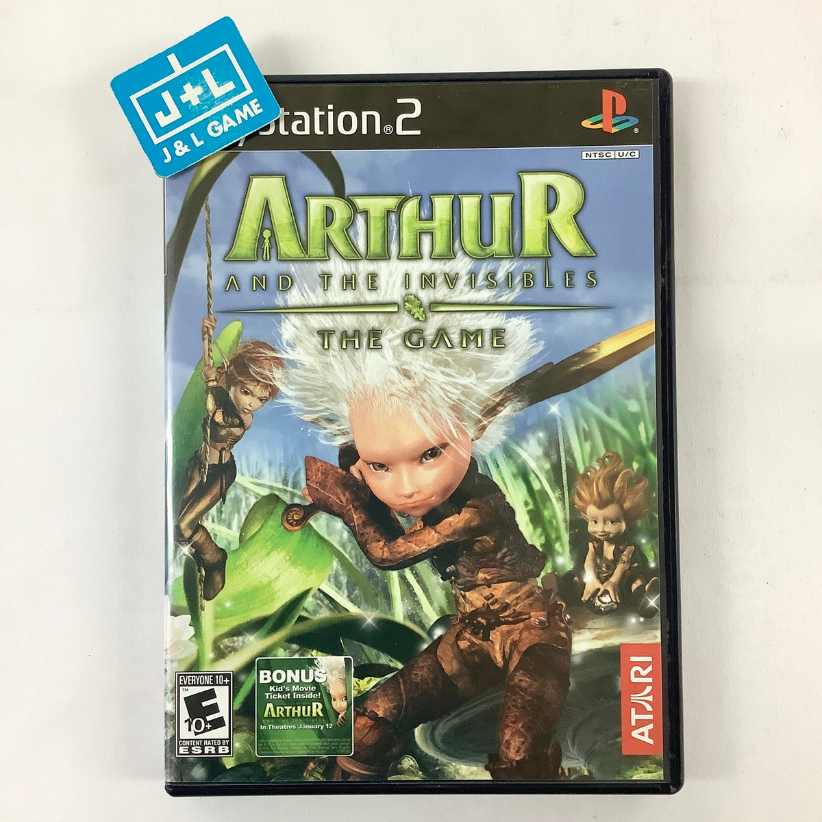 Arthur And The Invisibles The Game PS2 PlayStation 2 Pre Owned arthur-and-the-invisibles-the-game-ps2-playstation-2-pre-owned