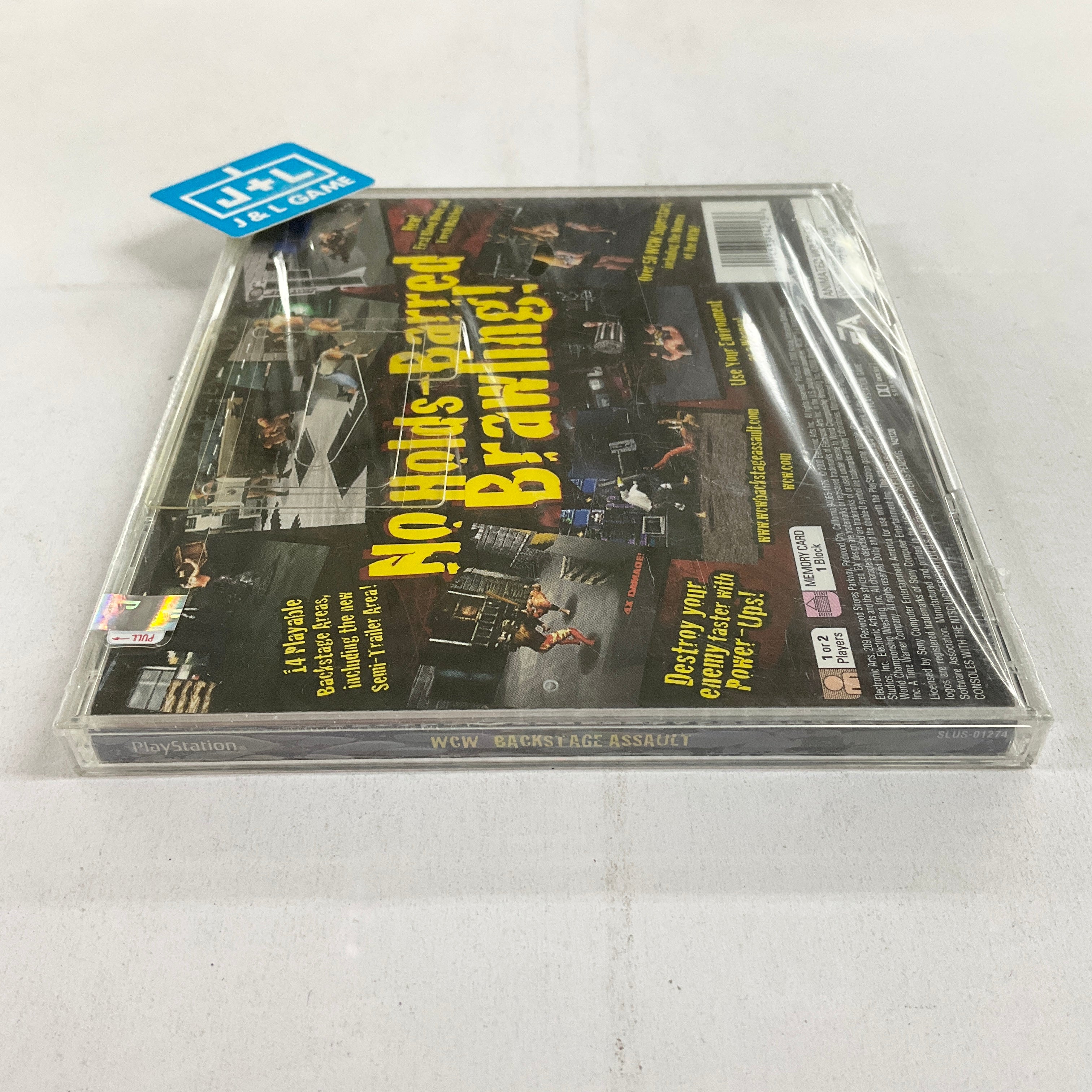 WCW Backstage Assault sur PSone WCW Backstage Assault sur PSone