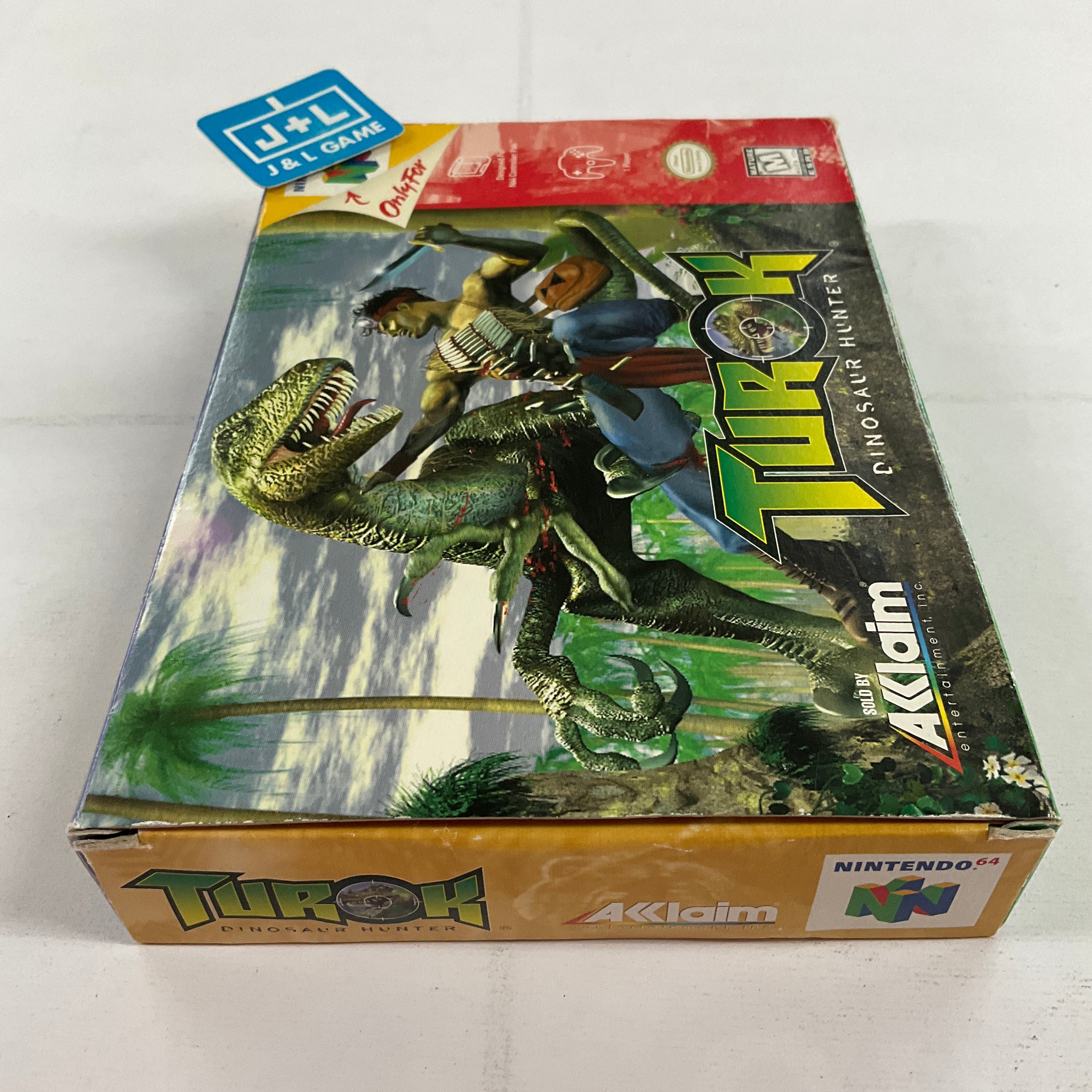 Turok: Dinosaur Hunter - (N64) Nintendo 64 [Pre-Owned] Video Games Acclaim   