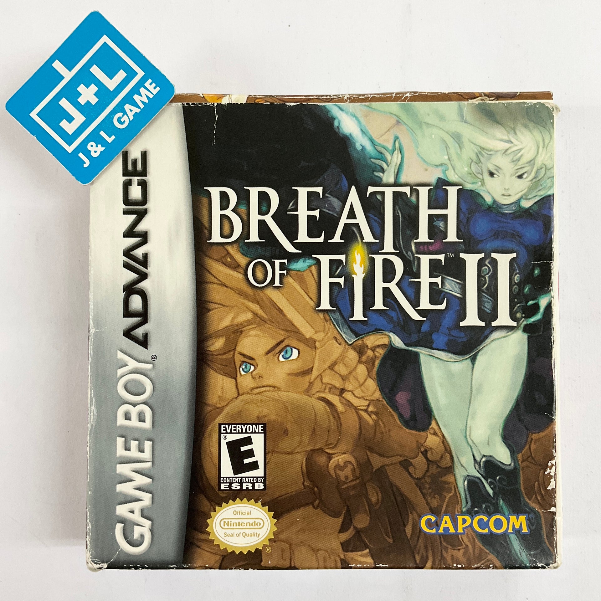 Jeu GameBoy Advance Breath Of Fire - Version Japonaise (JP), état Correct, Opérationnel