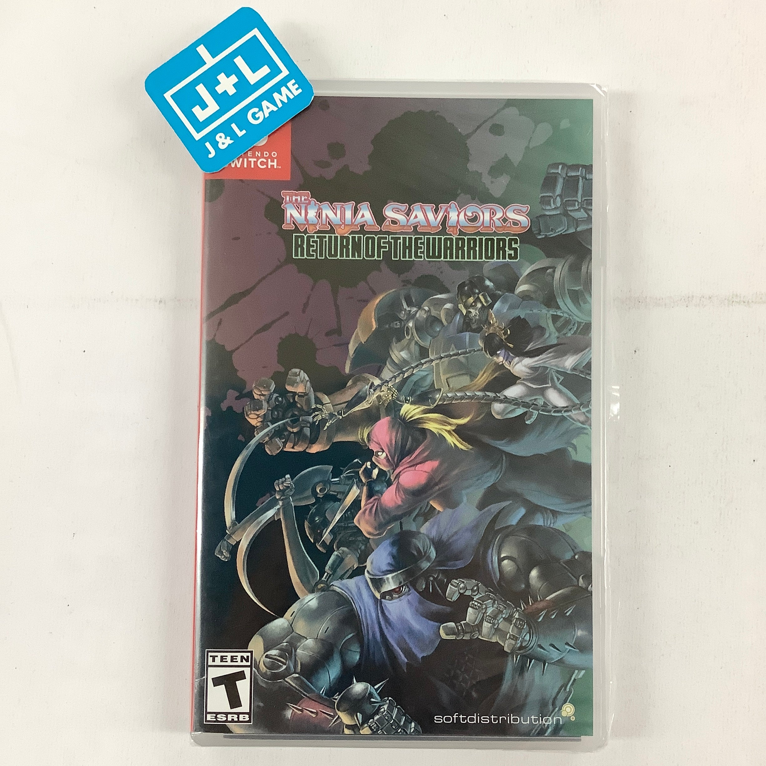 The Ninja Saviors - Return of the Warriors - (NSW) Nintendo Switch Video Games ININ Games   