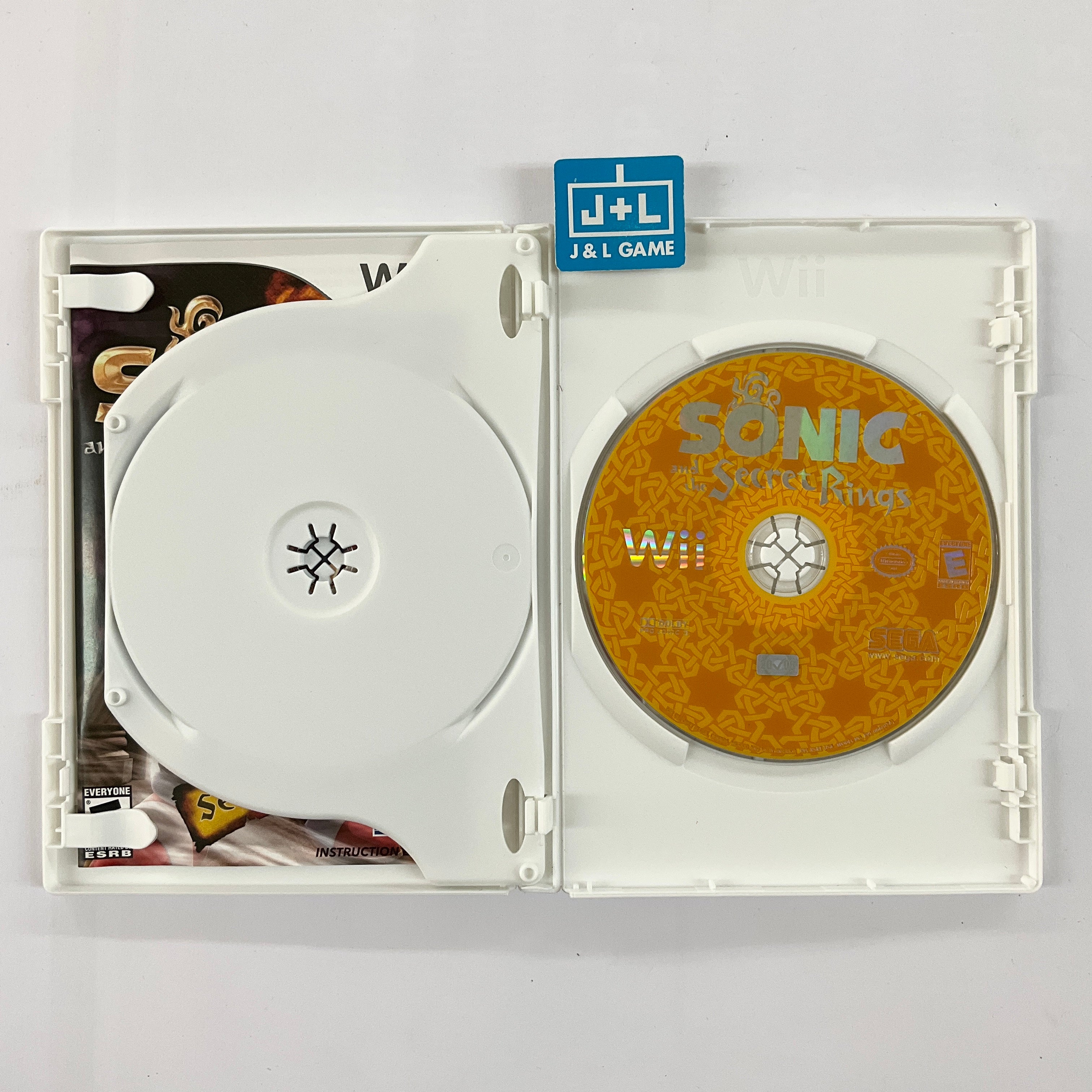 Sonic and the Secret Rings (With Bonus Disc) - Nintendo Wii [Pre-Owned] Video Games SEGA   