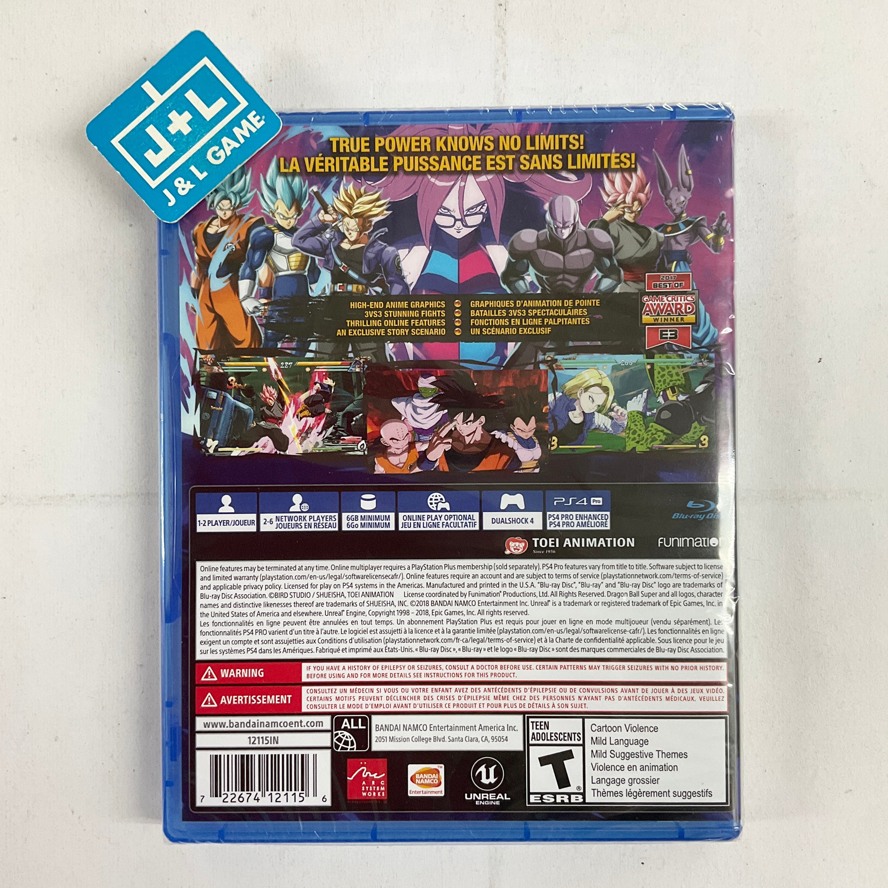 Dragon Ball FighterZ - (PS4) PlayStation 4 | J&L Game