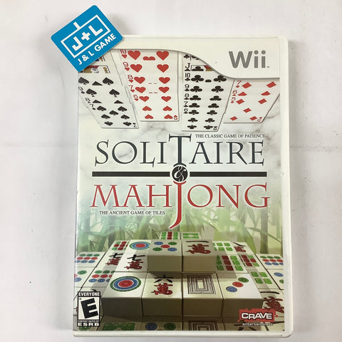 Solitaire & Mahjong - Nintendo Wii [Pre-Owned] Video Games Crave   