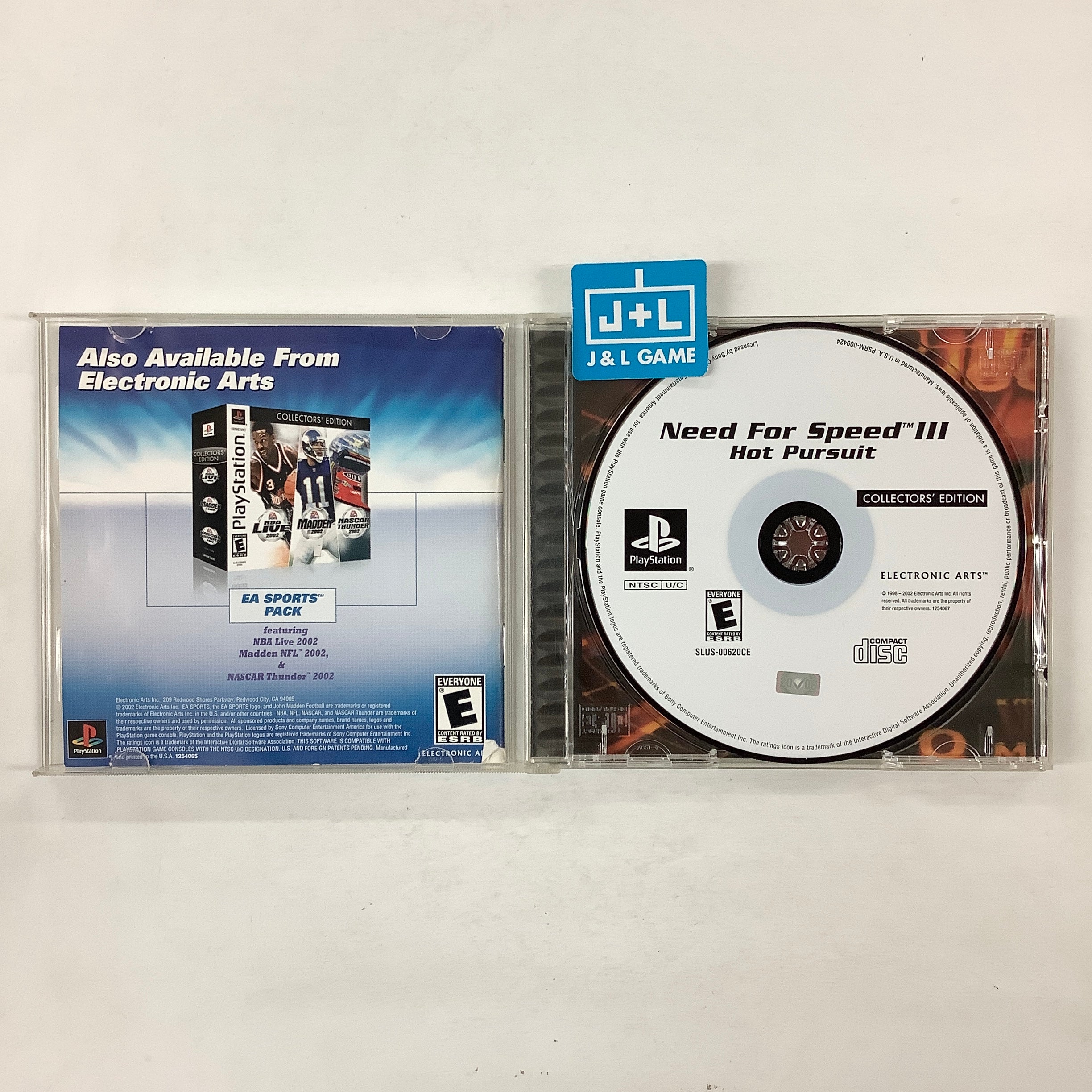 Need for Speed III: Hot Pursuit (Collector's Edition) - (PS1) PlayStation 1 [Pre-Owned] Video Games Electronic Arts   