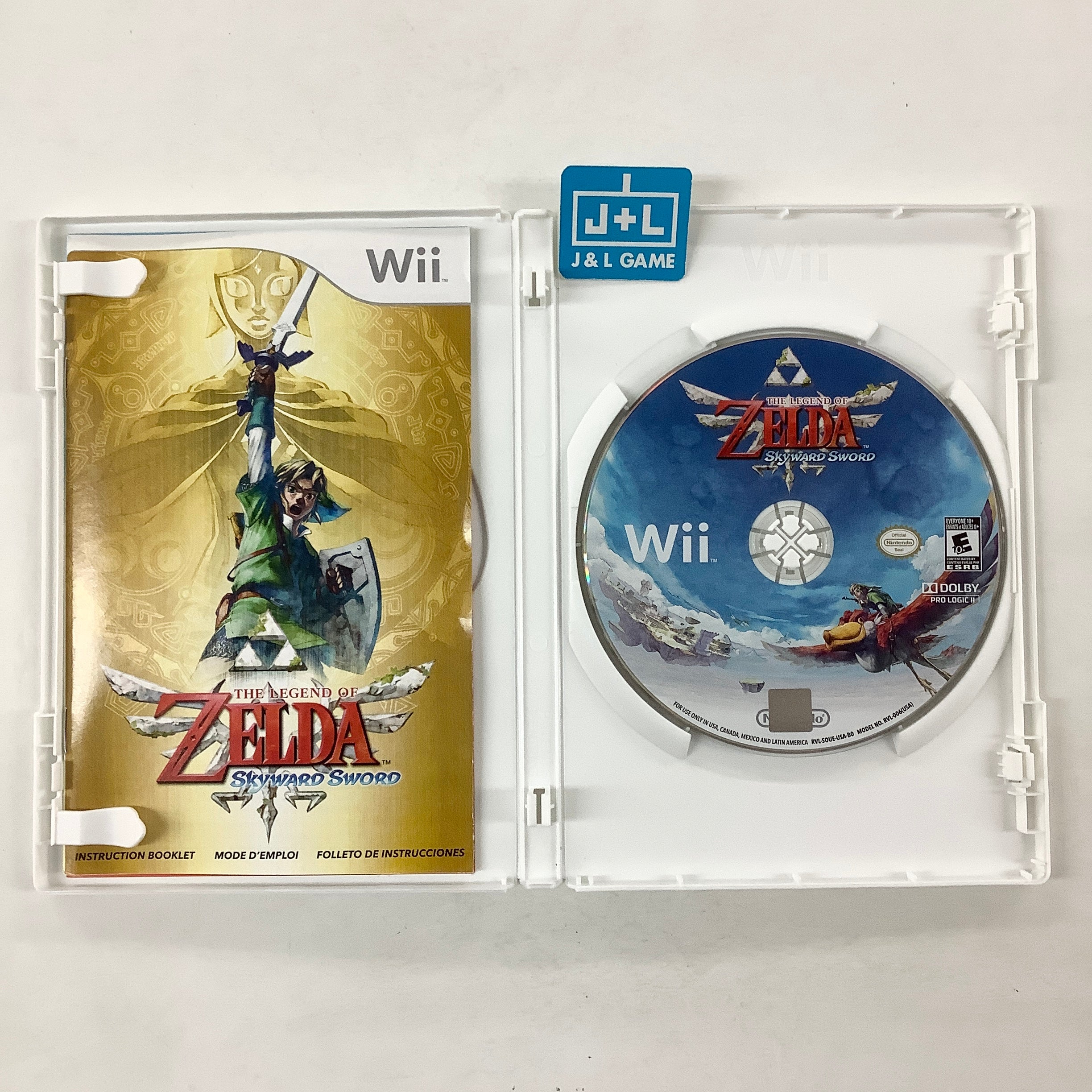 The Legend of Zelda: Skyward Sword - Nintendo Wii [Pre-Owned] Video Games Nintendo   