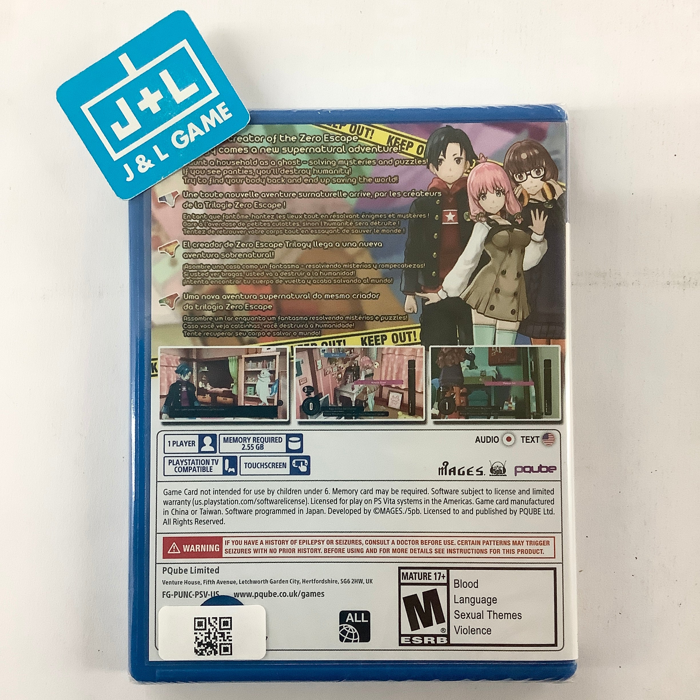 Punchline - (PSV) PlayStation Vita Video Games PQube   