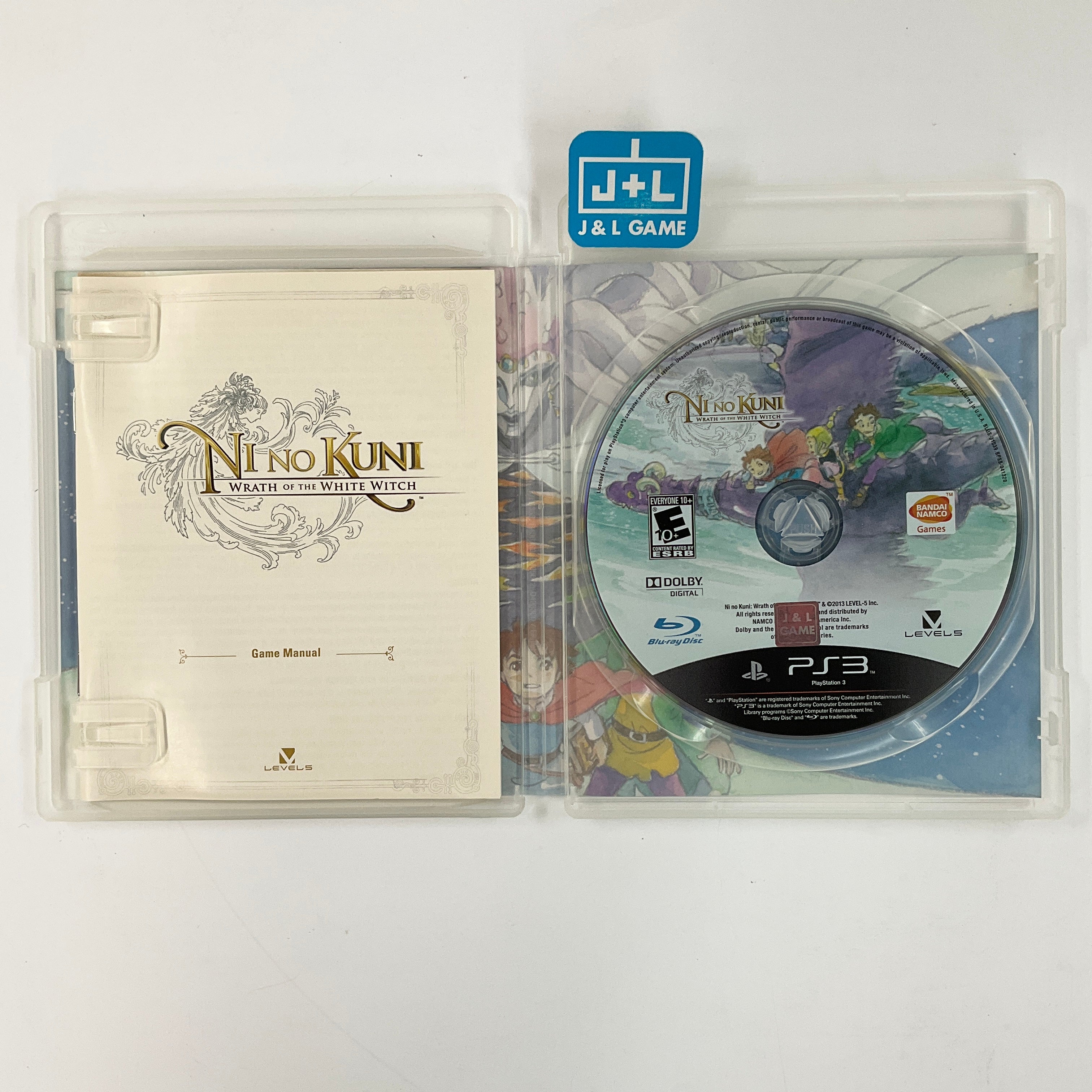Ni No Kuni: Wrath of the White Witch Wizard's Edition - (PS3) Playstation 3 [Pre-Owned] Video Games NAMCO   
