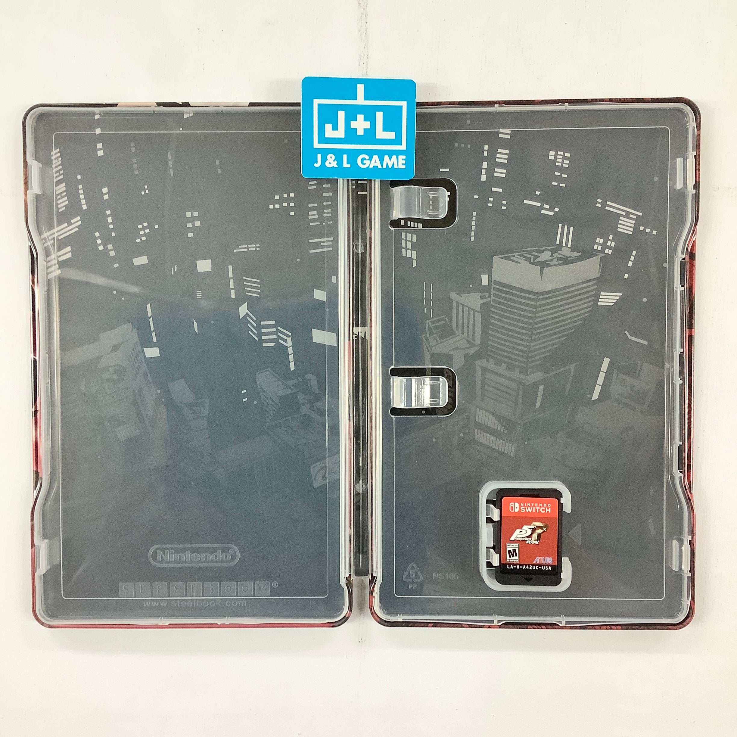 Persona 5 Royal: Steelbook Launch Edition - (NSW) Nintendo Switch [UNBOXING] Video Games SEGA   