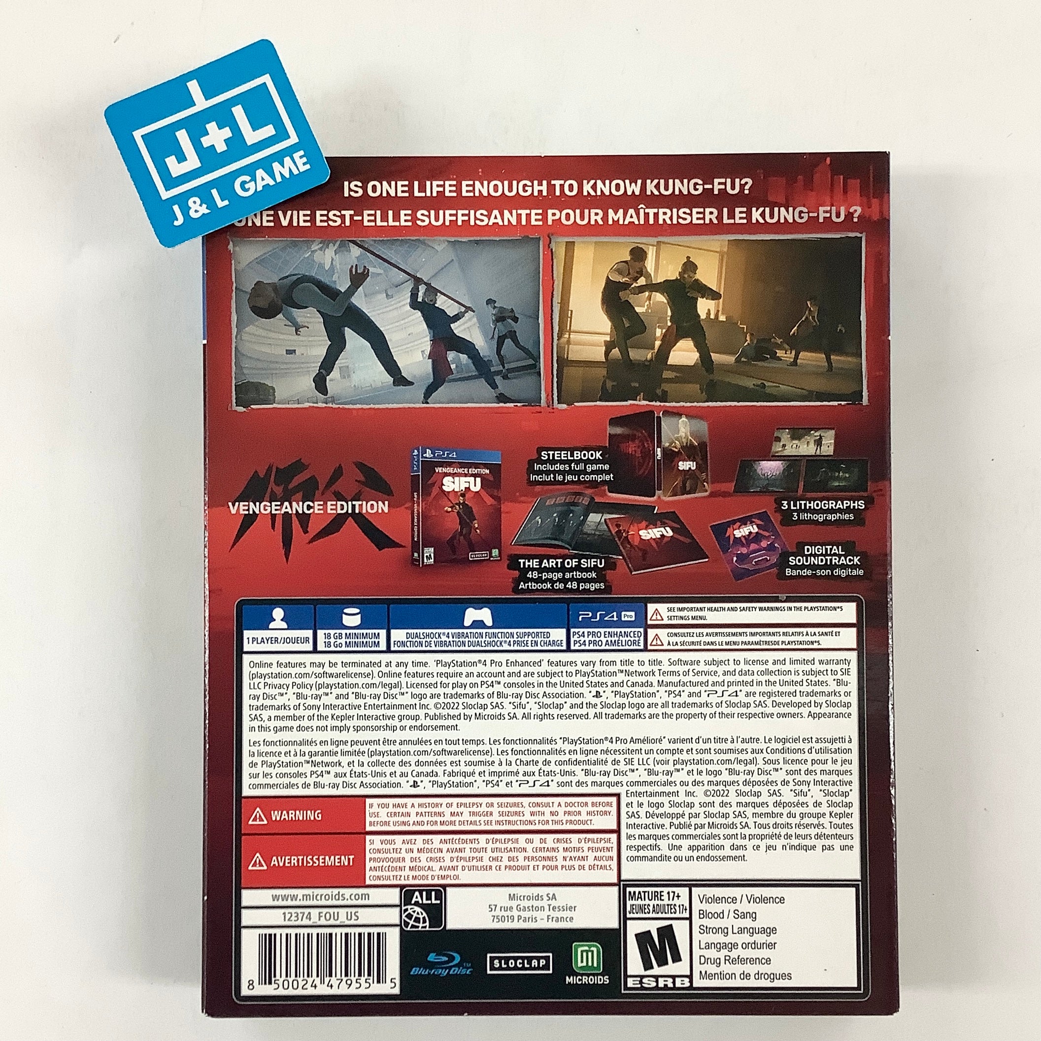 Sifu: Vengeance Edition - (PS4) PlayStation 4 [UNBOXING] Video Games Maximum Games   