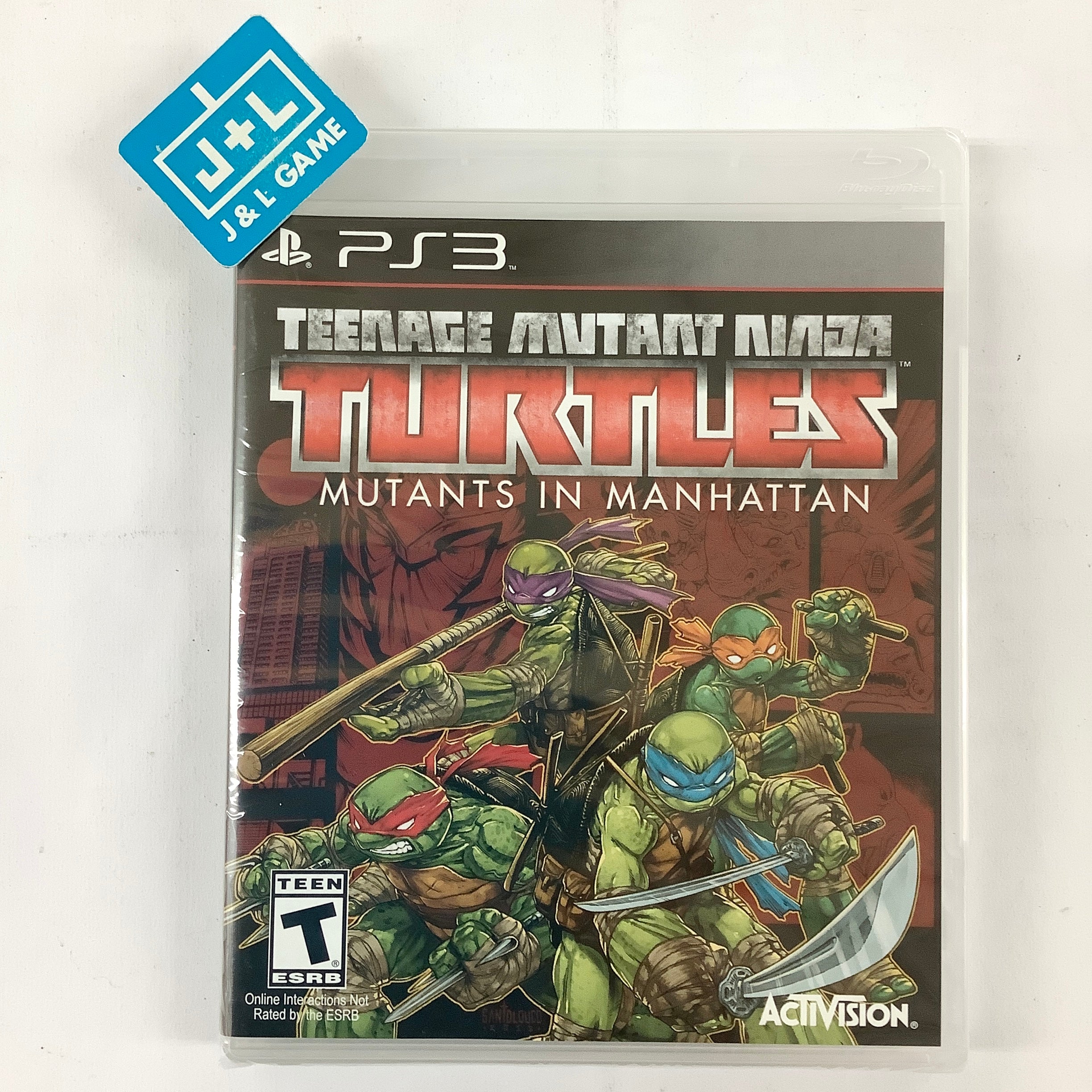 Teenage Mutant Ninja Turtles: Mutants in Manhattan - (PS3) PlayStation 3 Video Games Activision   