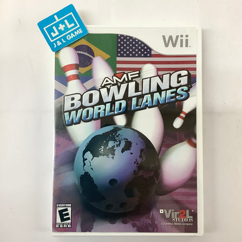AMF Bowling World Lanes - Nintendo Wii [Pre-Owned] Video Games Vir2L Studios   