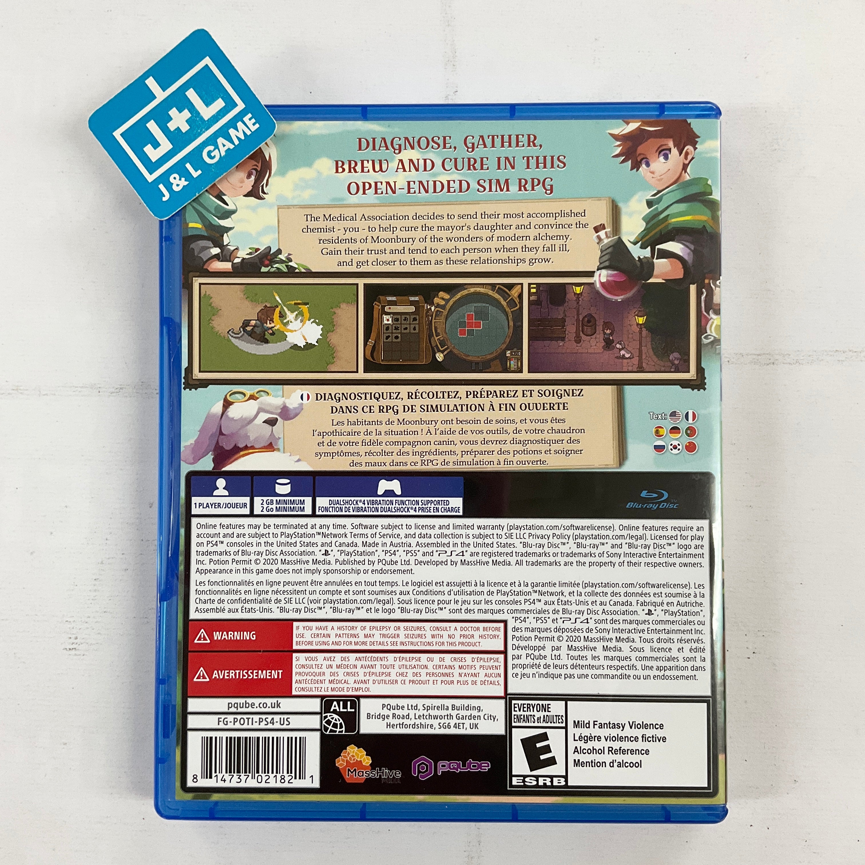 Potion Permit - (PS4) PlayStation 4 [UNBOXING] Video Games PQube   