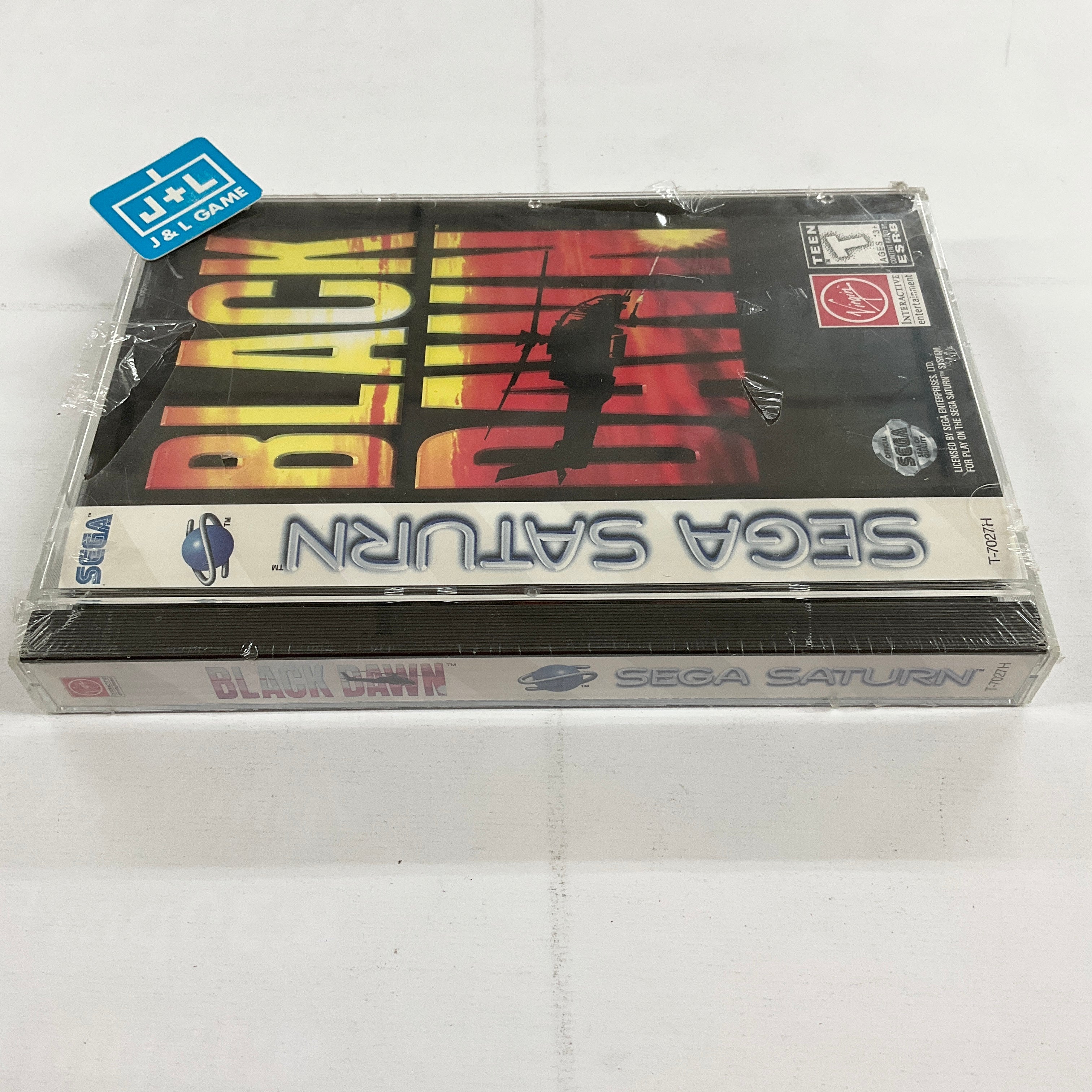 Black Dawn - (SS) SEGA Saturn Video Games Virgin Interactive   