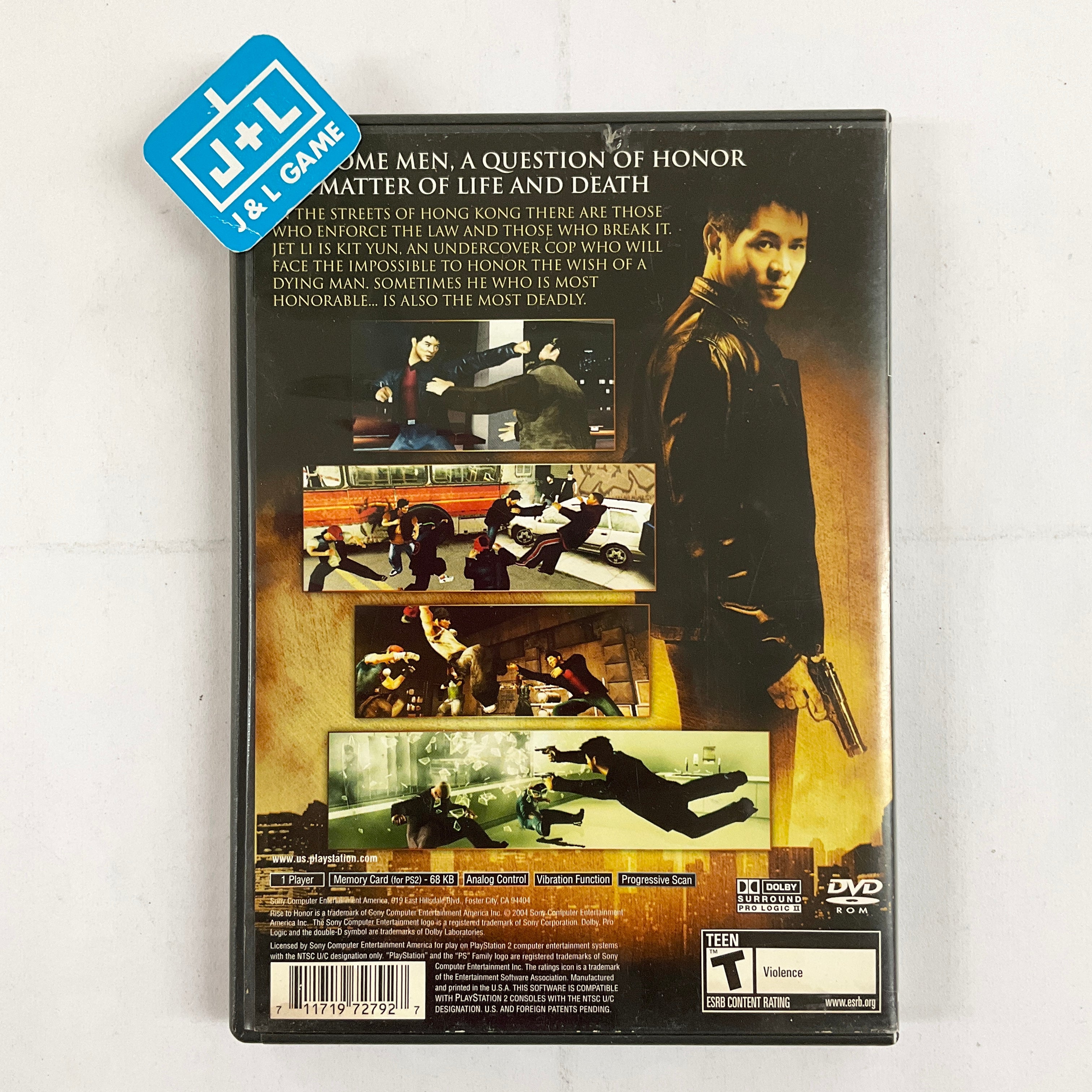 Rise to Honor - (PS2) PlayStation 2 [Pre-Owned] Video Games SCEA   