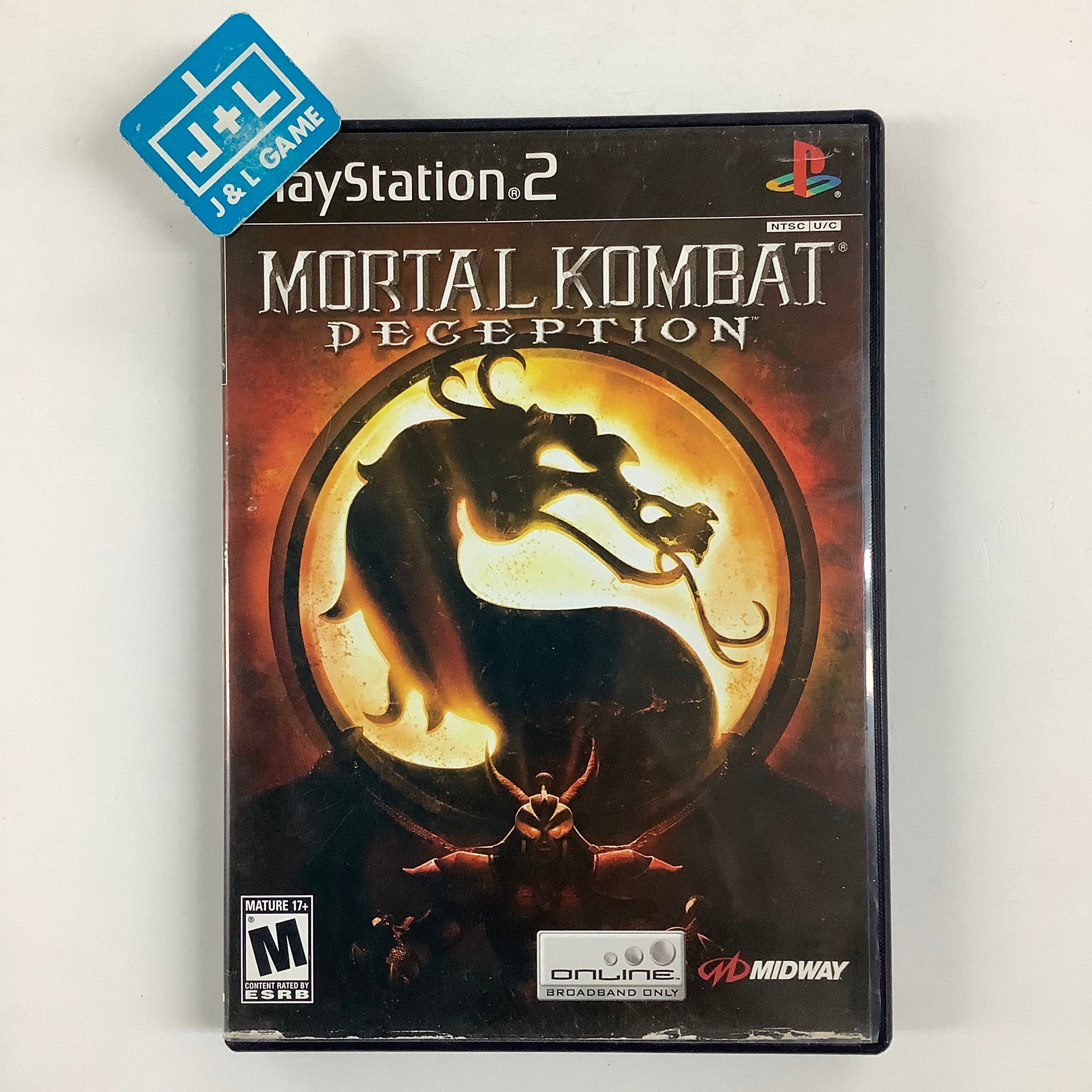 Mortal Kombat: Deception - (PS2) PlayStation 2 [Pre-Owned] Video Games Midway   