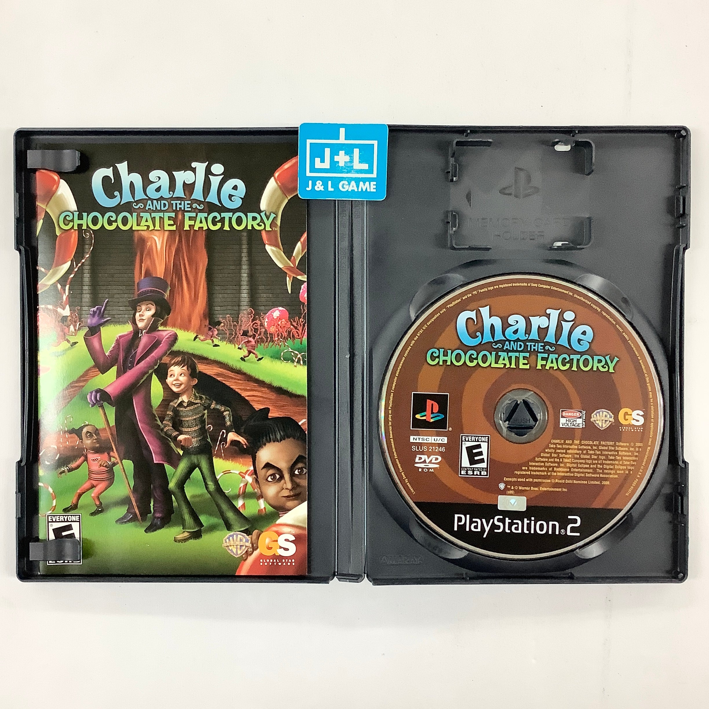 Charlie and the Chocolate Factory - (PS2) PlayStation 2 [Pre-Owned] Video Games Global Star Software   