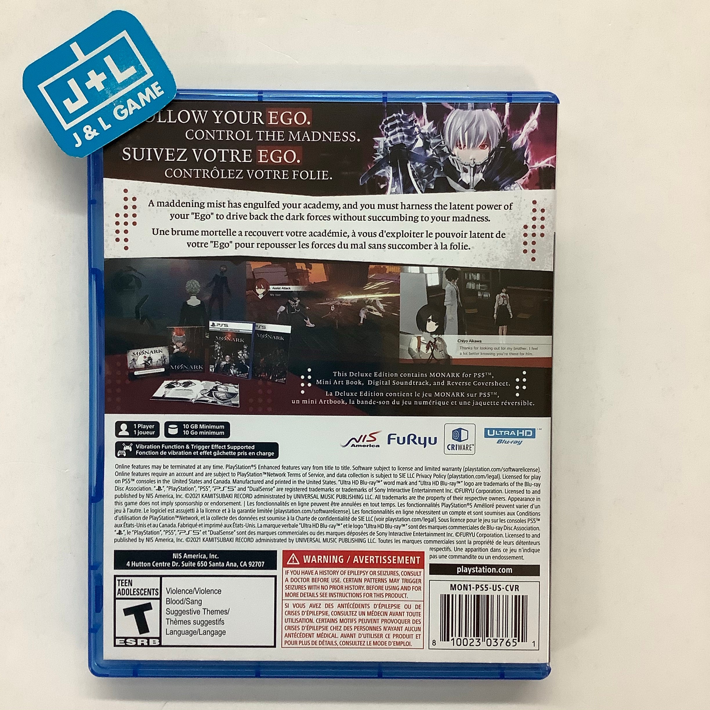 Monark: Deluxe Edition - (PS5) PlayStation 5 [UNBOXING] Video Games NIS America   