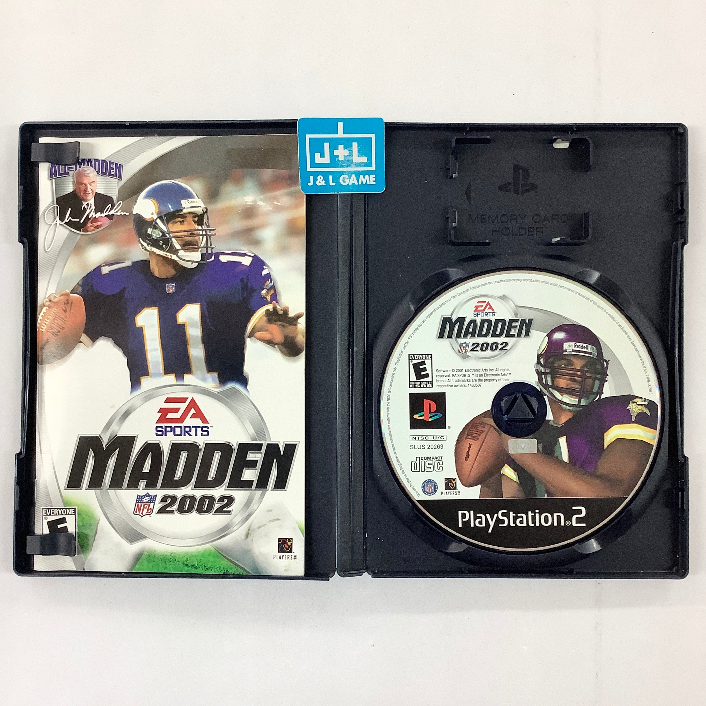 Madden NFL 2002 - (PS2) PlayStation 2 [Pre-Owned] Video Games EA Sports   