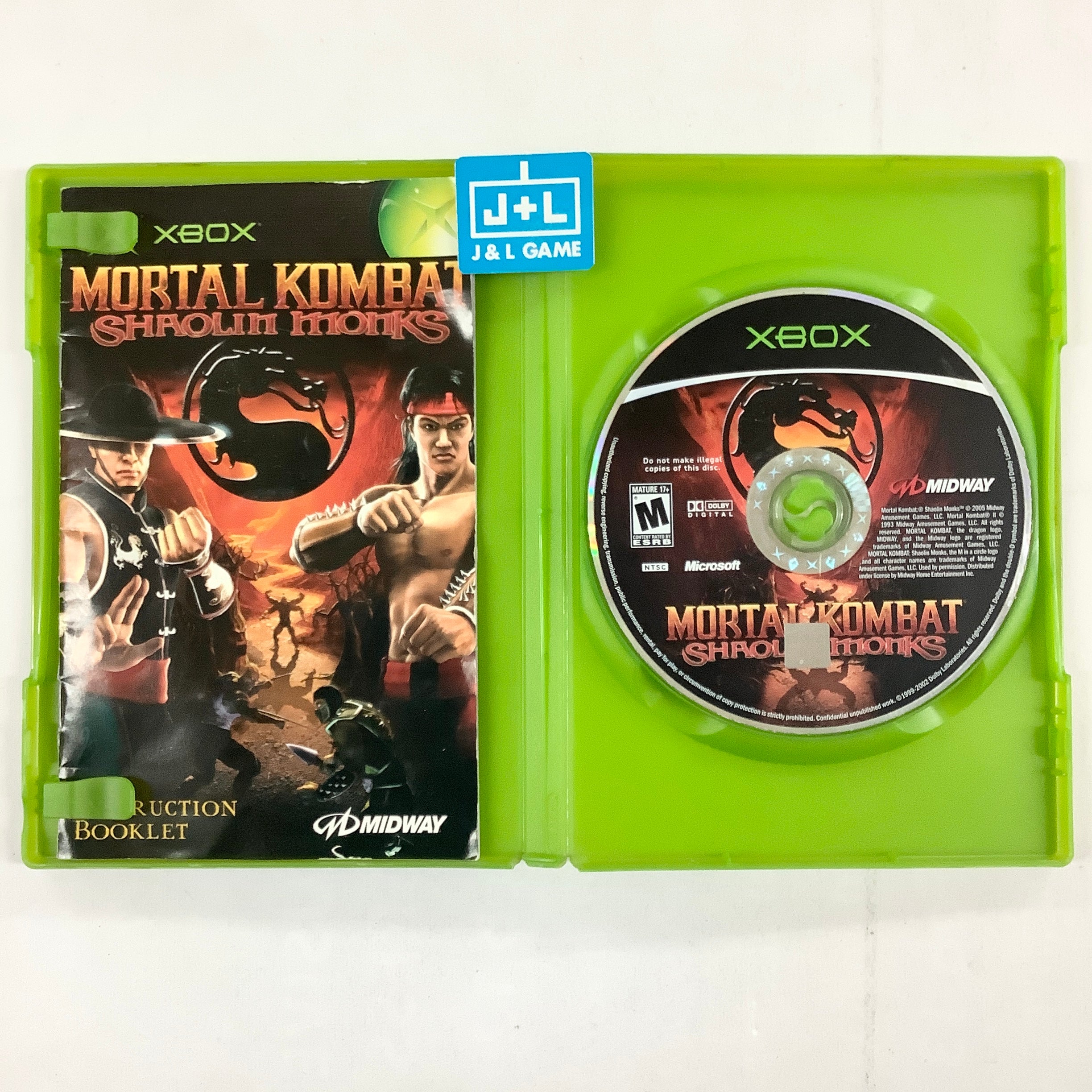 Mortal Kombat: Shaolin Monks - (XB) Xbox [Pre-Owned] Video Games Midway   