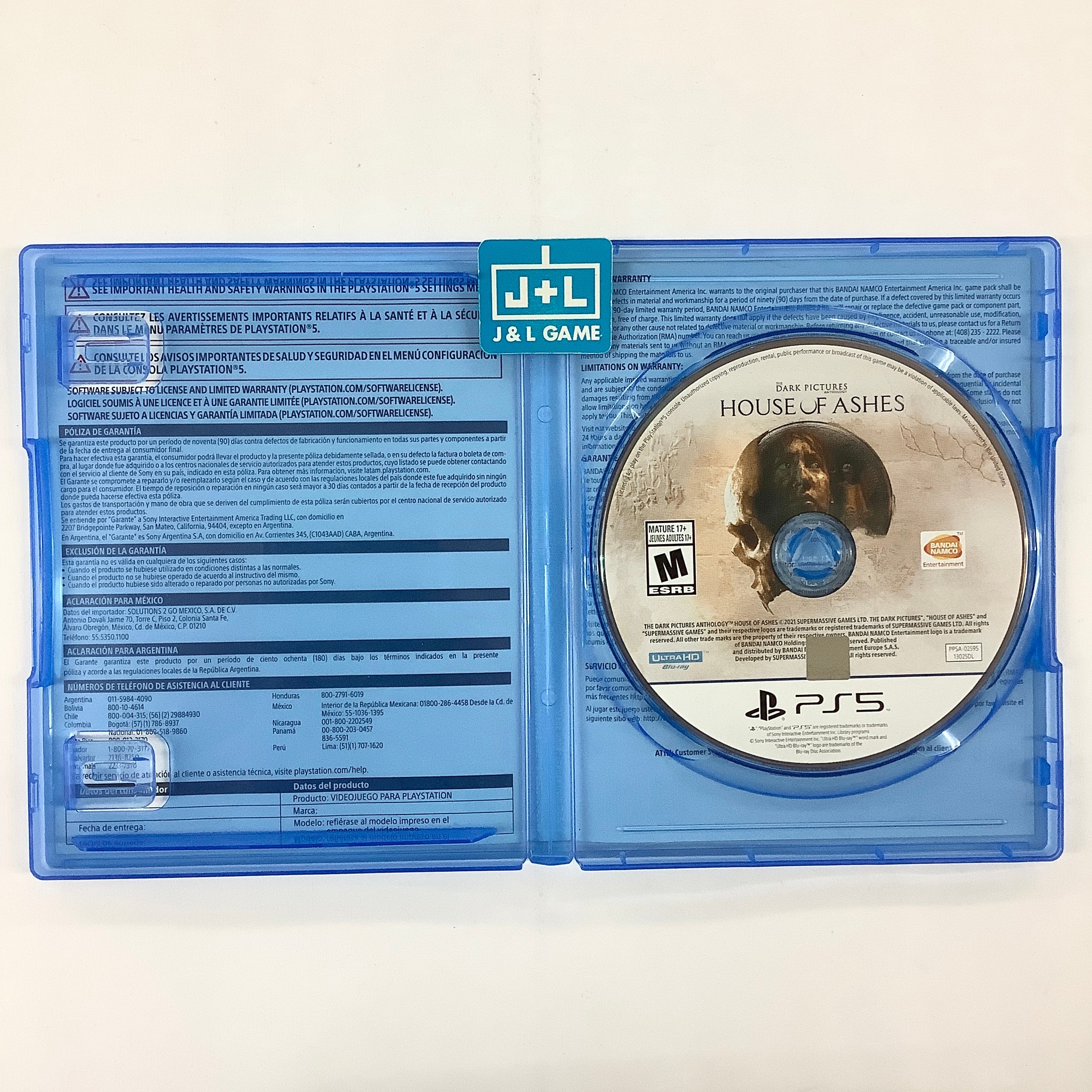 The Dark Pictures Anthology: House of Ashes - (PS5) PlayStation 5 [Pre-Owned] Video Games BANDAI NAMCO Entertainment   