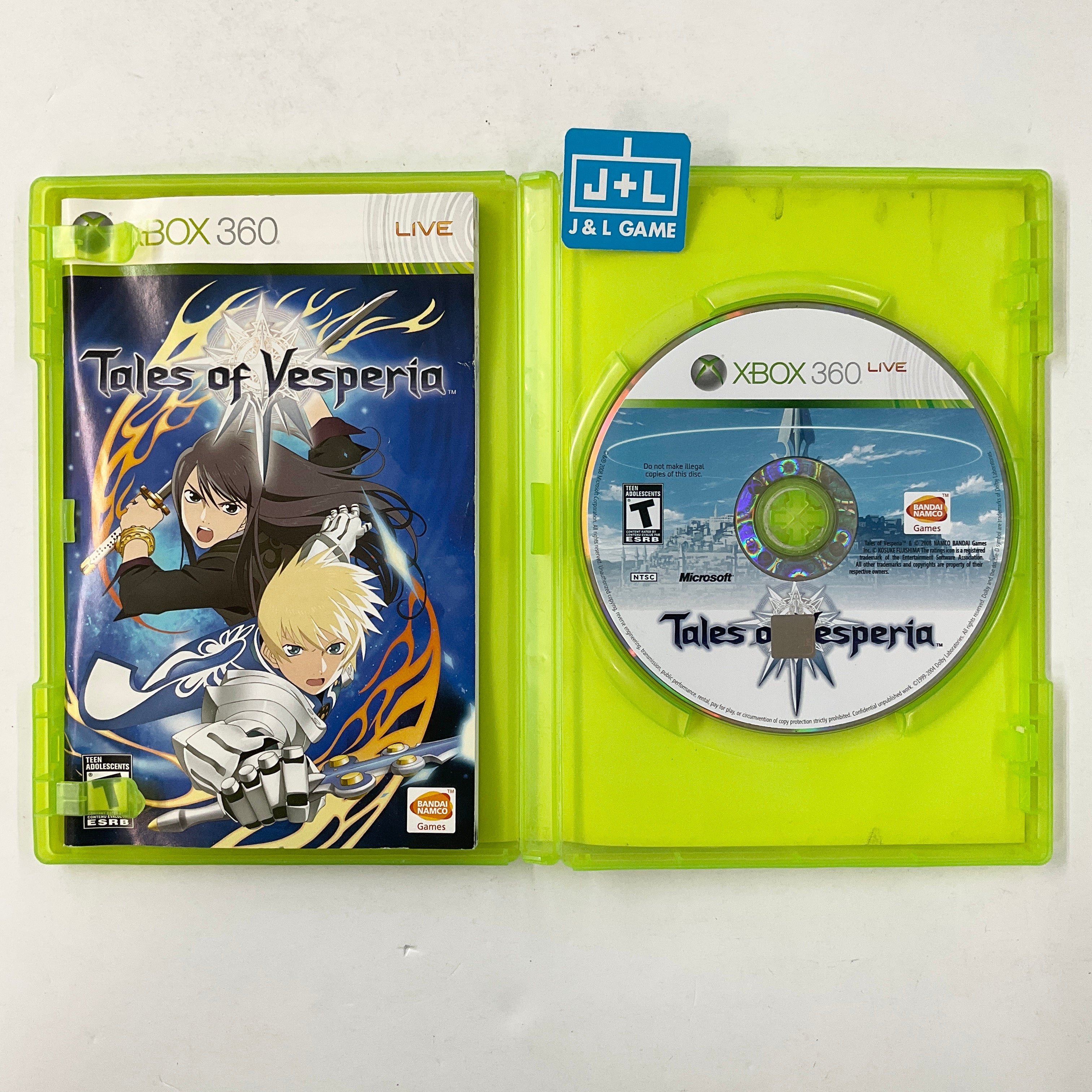 Tales of Vesperia - Xbox 360 [Pre-Owned] Video Games Namco Bandai Games   