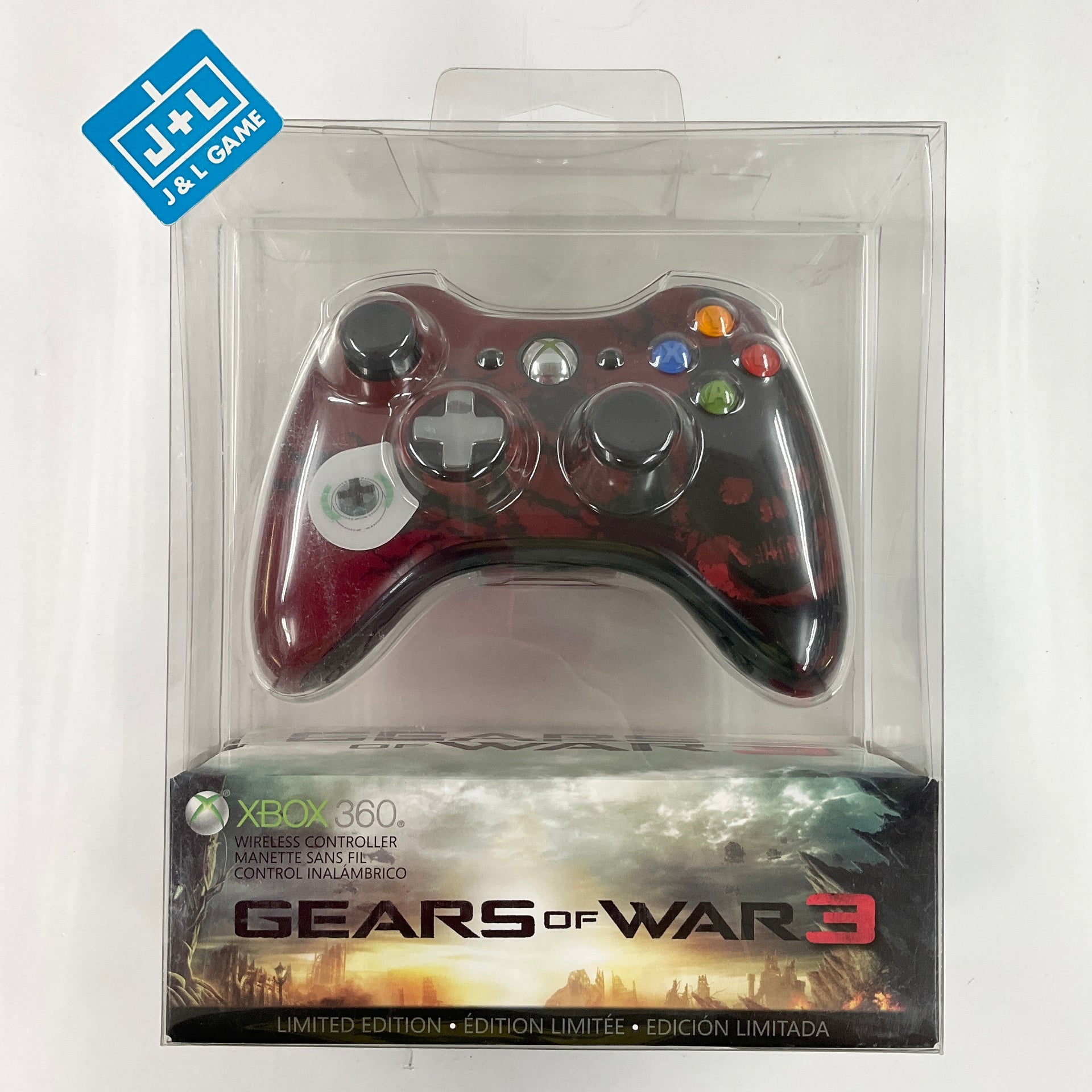 Microsoft Gears of War 3 Limited Edition Wireless Controller 