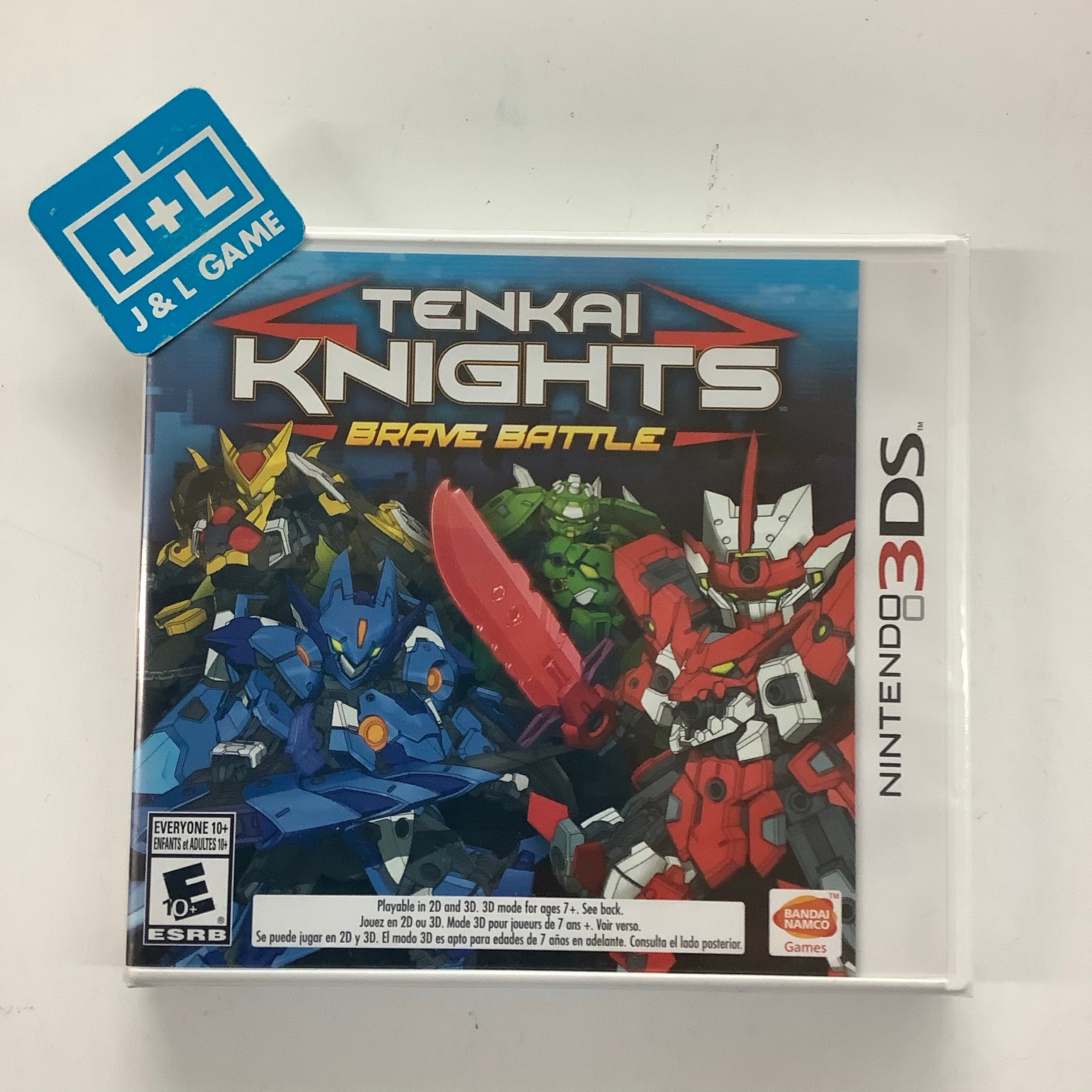 Tenkai Knights: Brave Battle - Nintendo 3DS Video Games Bandai Namco Games   
