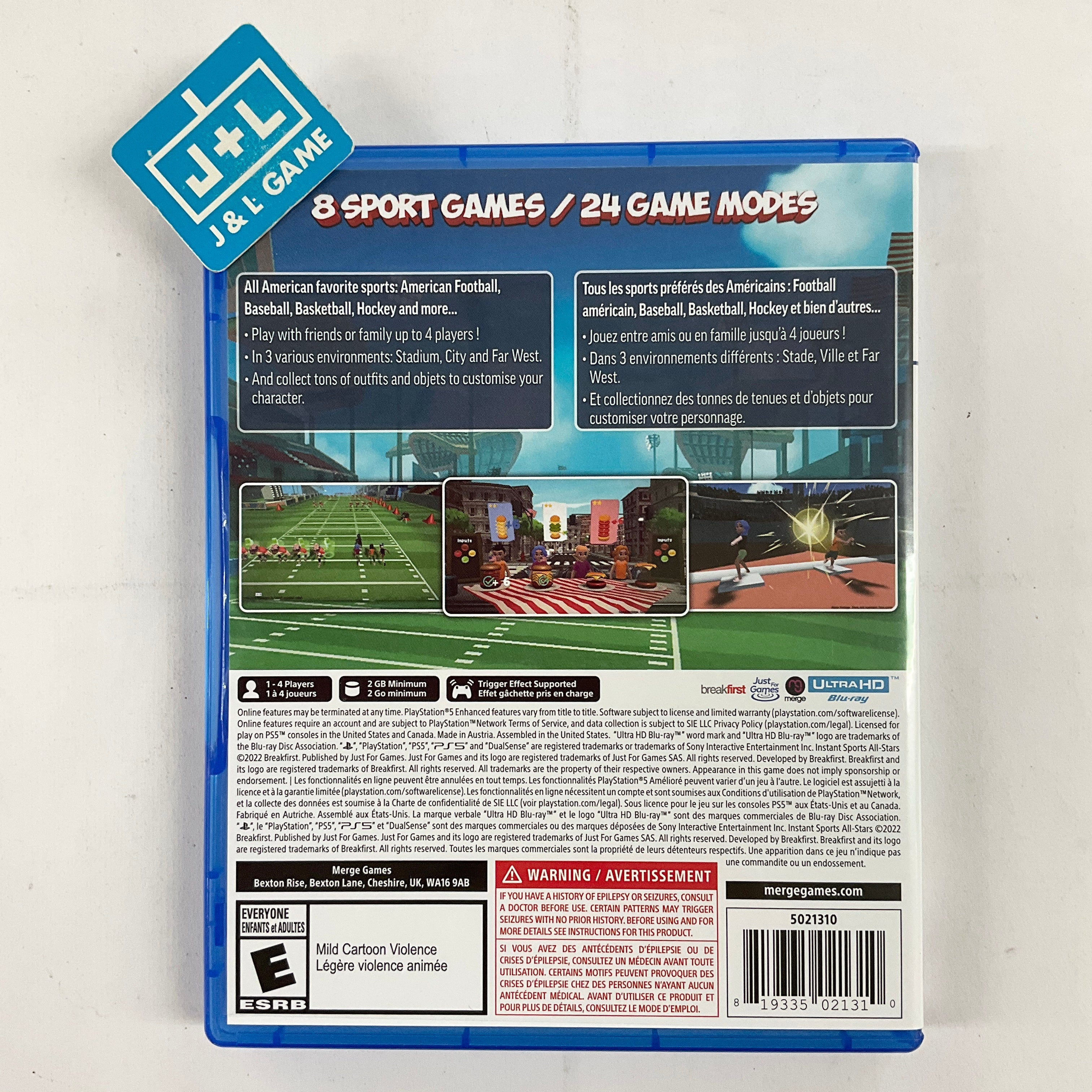 Instant Sports All-Stars - (PS5) PlayStation 5 [UNBOXING] Video Games Merge Games   