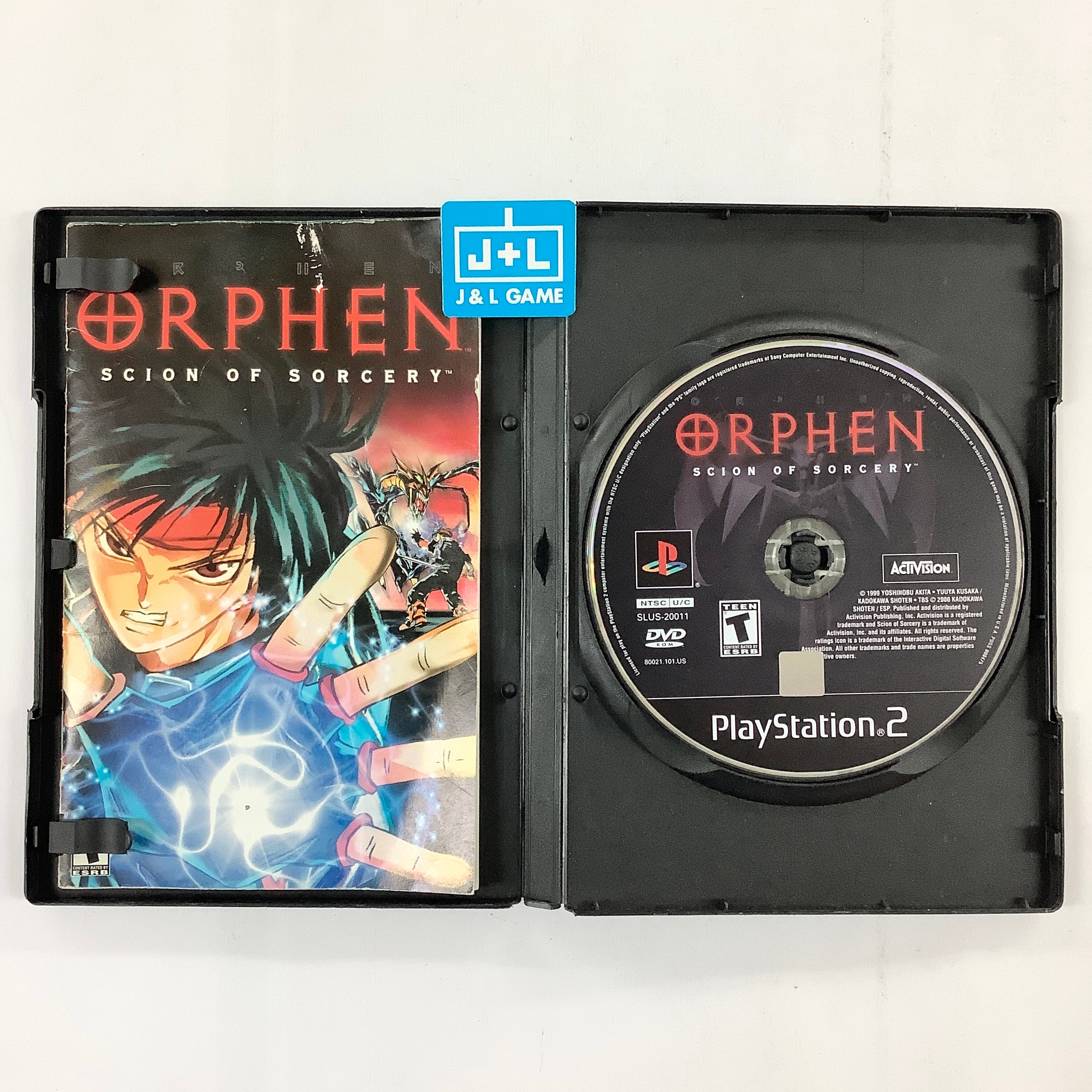 Orphen: Scion of Sorcery - (PS2) PlayStation 2 [Pre-Owned] Video Games Kadokawa   