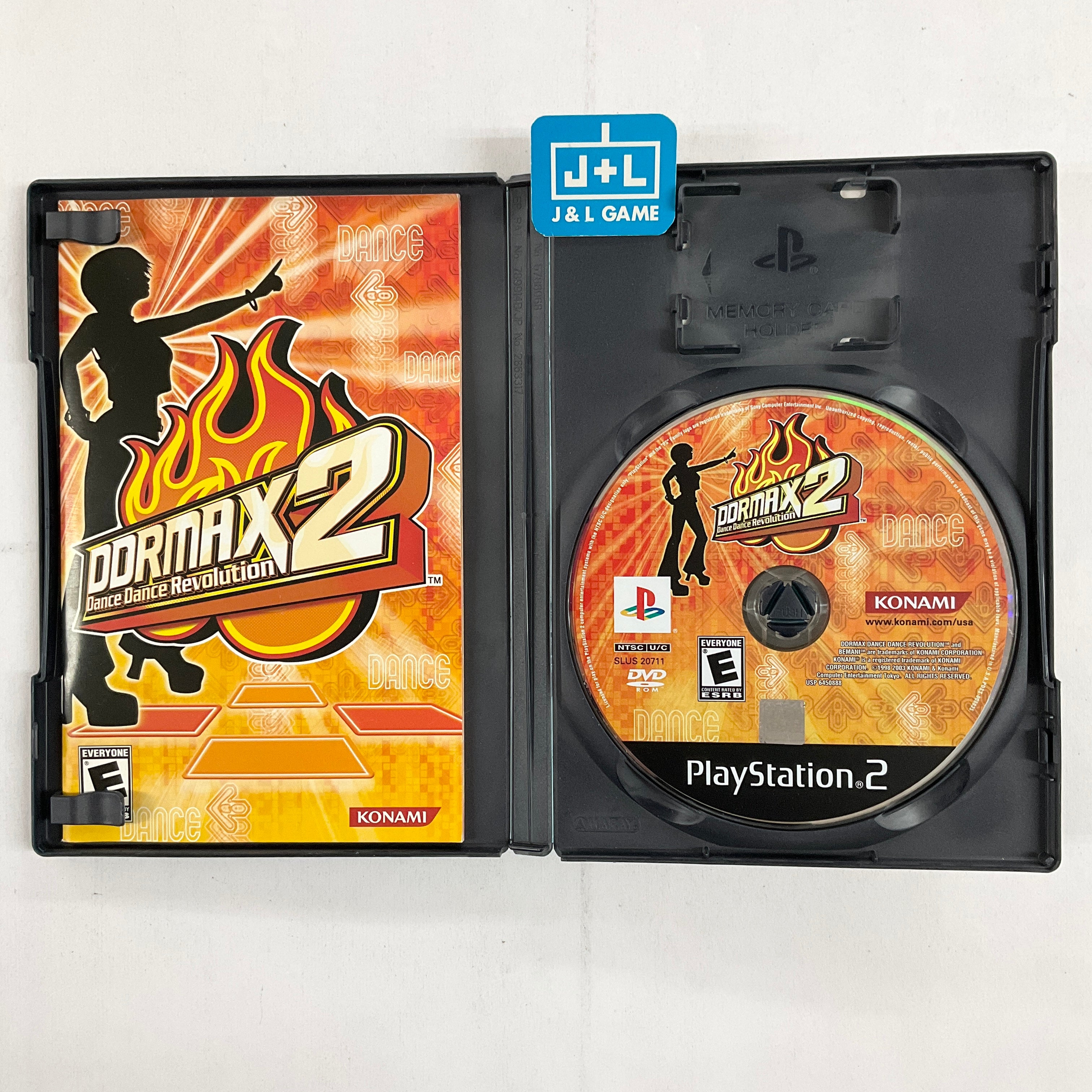 DDRMAX2: Dance Dance Revolution - (PS2) PlayStation 2 [Pre-Owned] Video Games Konami   