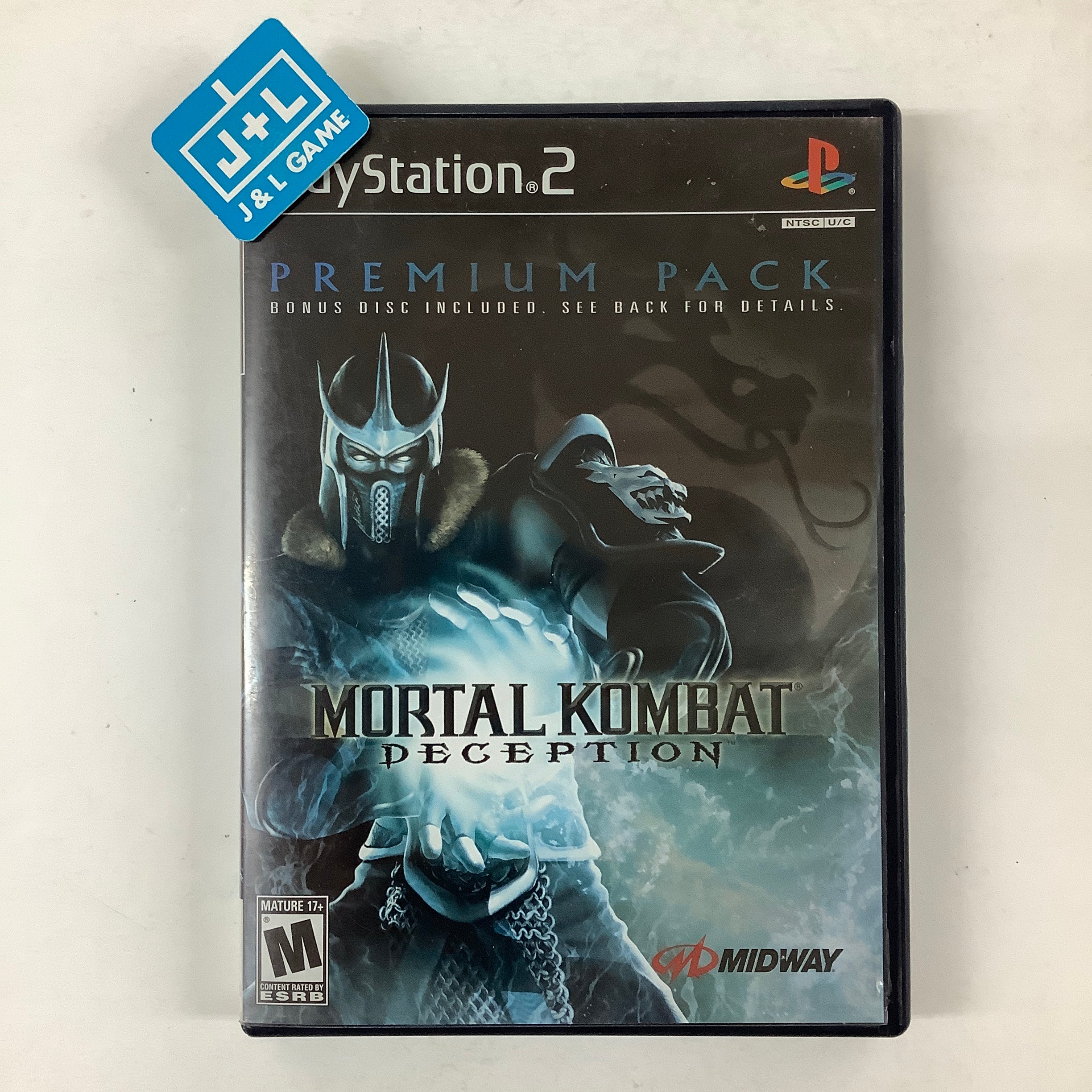 Mortal Kombat: Deception (Premium Pack Bonus Disc) - (PS2) PlayStation 2 [Pre-Owned] Video Games Midway   