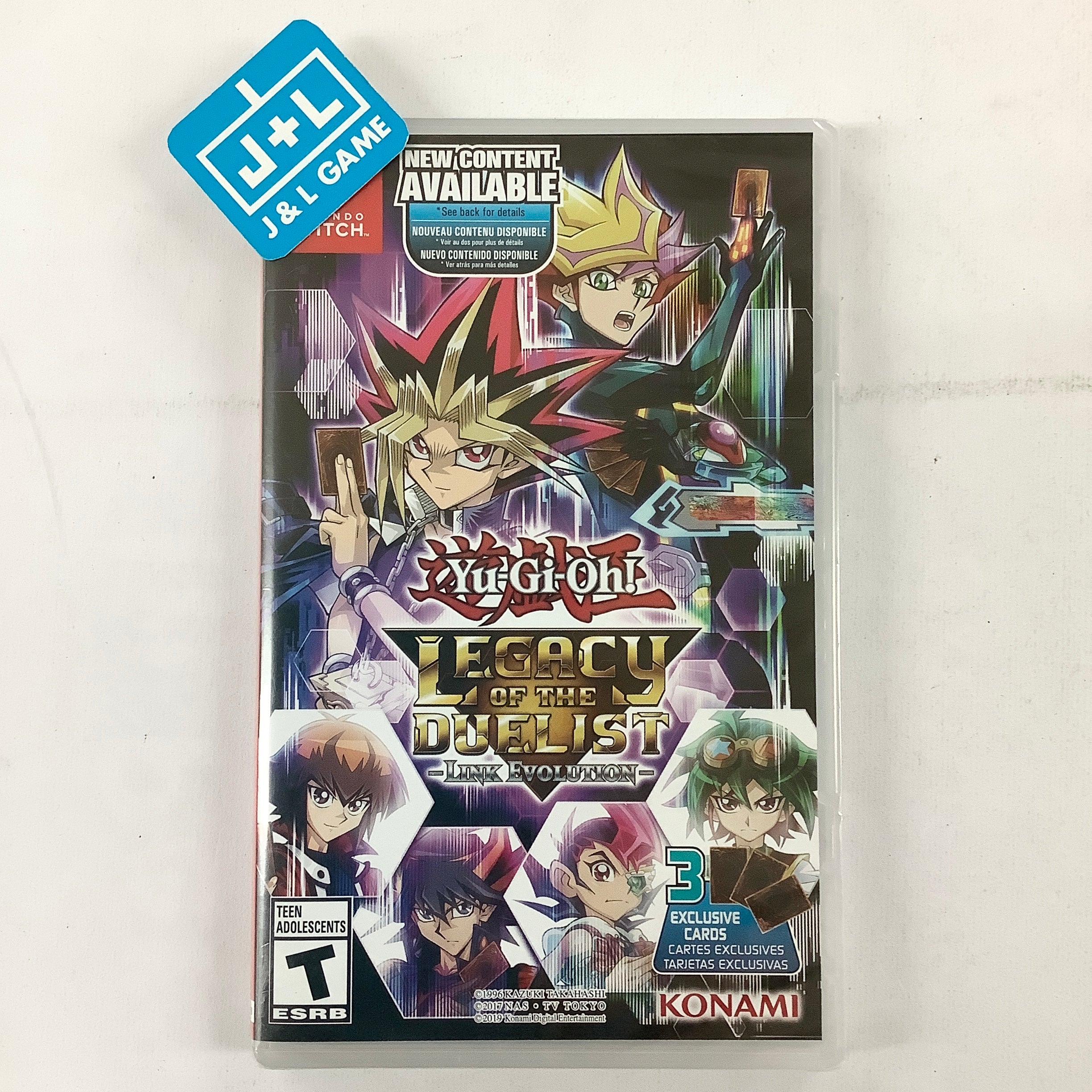 Yu-Gi-Oh! Legacy of the Duelist: Link Evolution - (NSW) Nintendo Switch Video Games Konami   