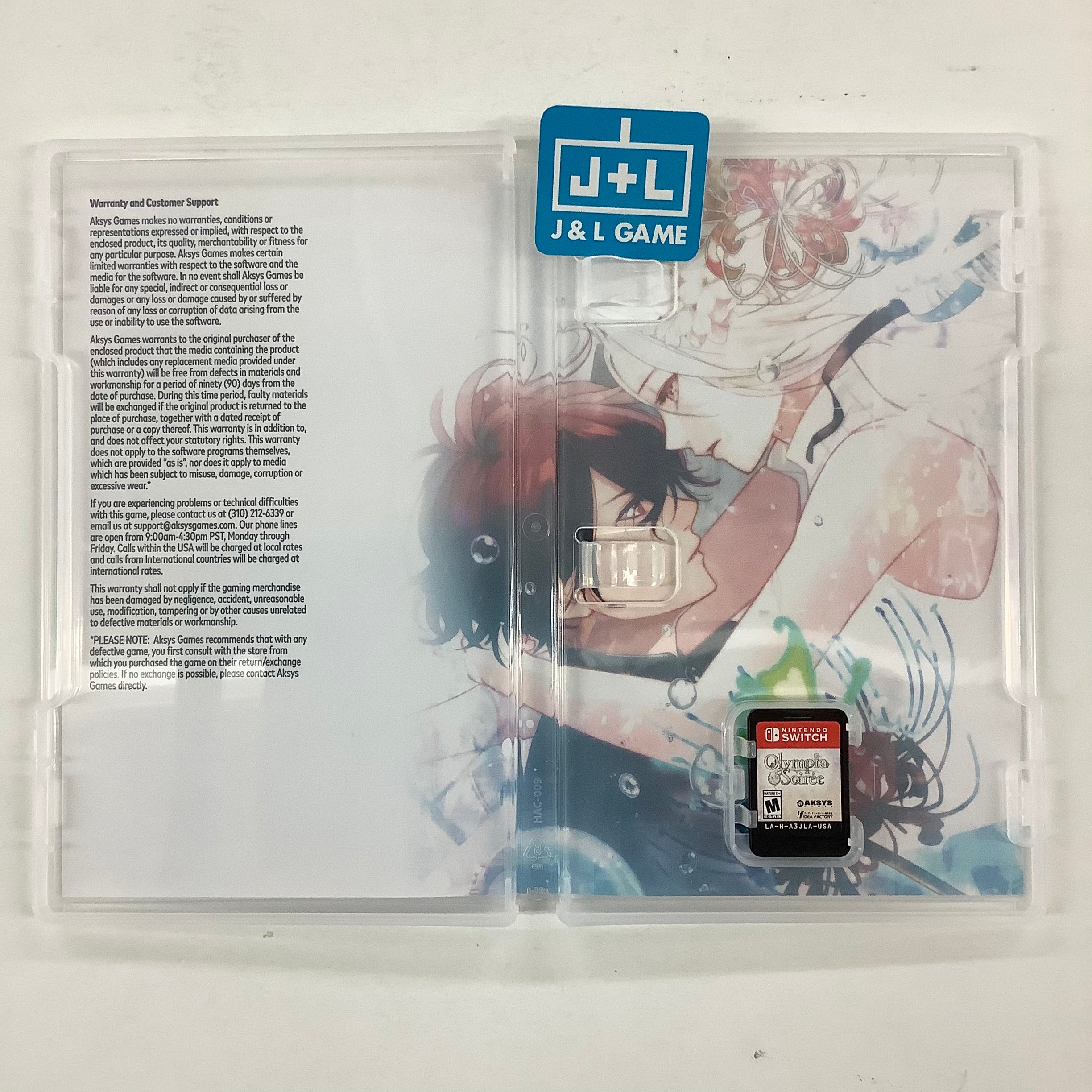 Olympia Soiree - (NSW) Nintendo Switch [UNBOXING] Video Games Aksys Games   