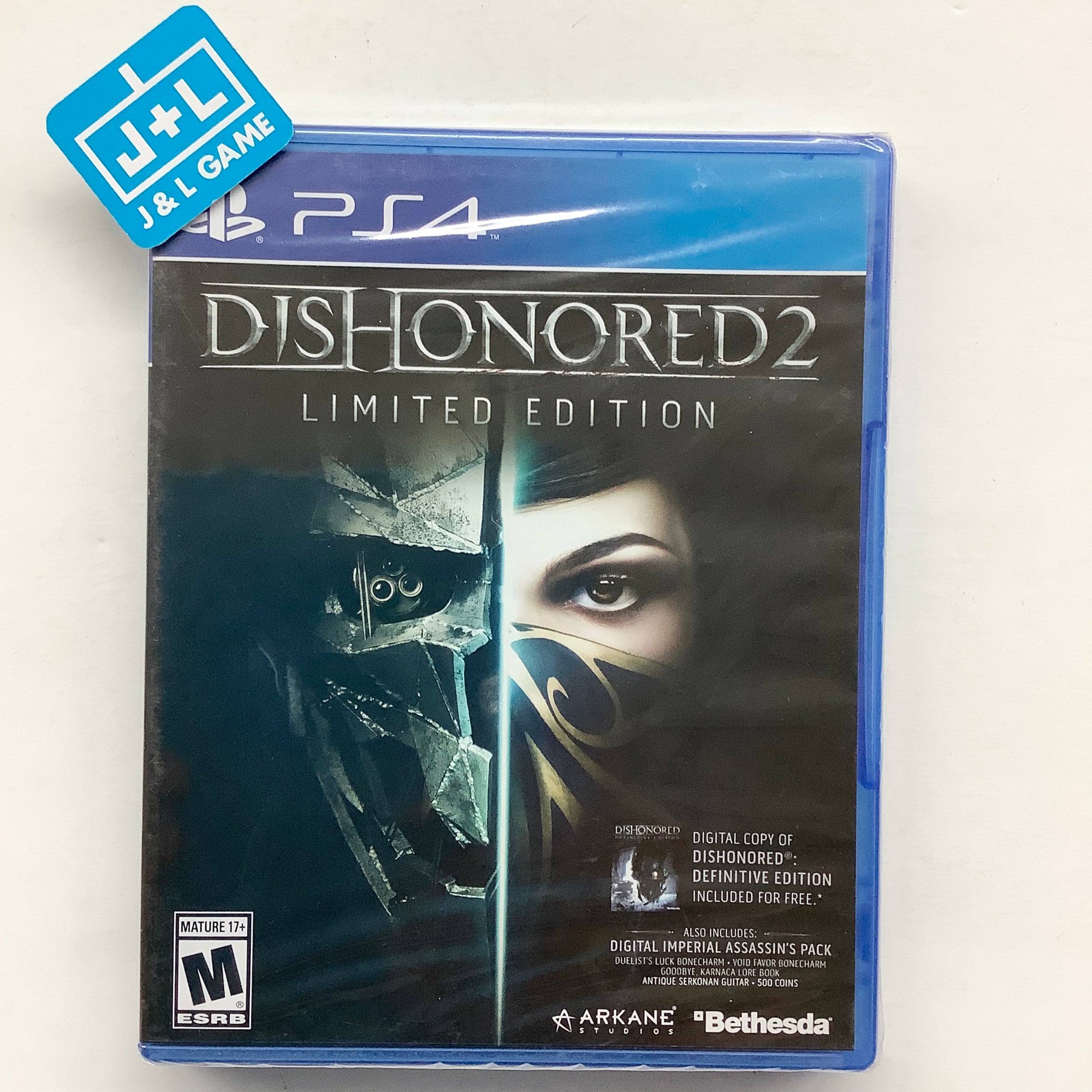 Dishonored 2 Limited Edition - (PS4) PlayStation 4 Video Games Bethesda Softworks   
