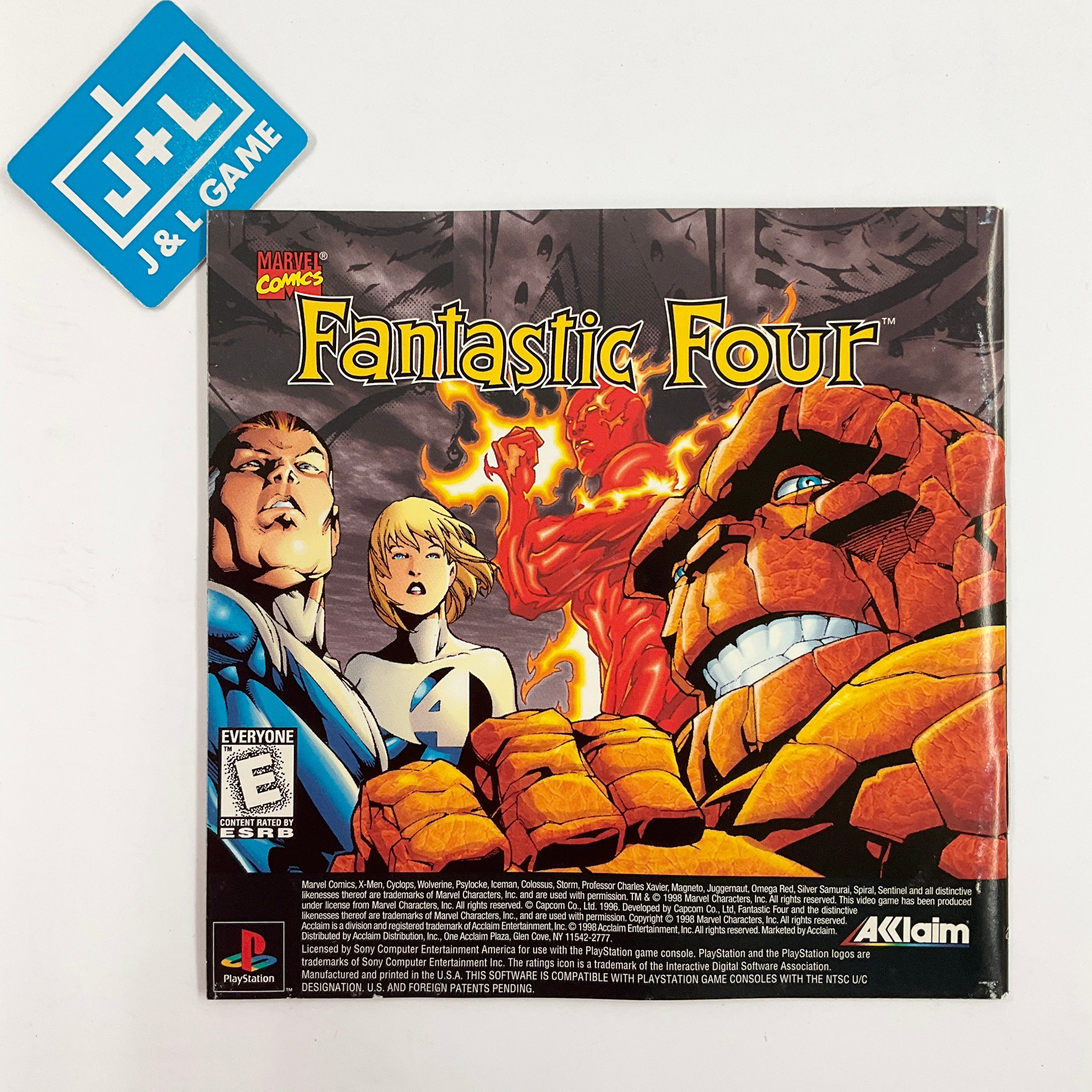 X-Men: Children of the Atom - (PS1) PlayStation 1 [Pre-Owned] Video Games Acclaim   