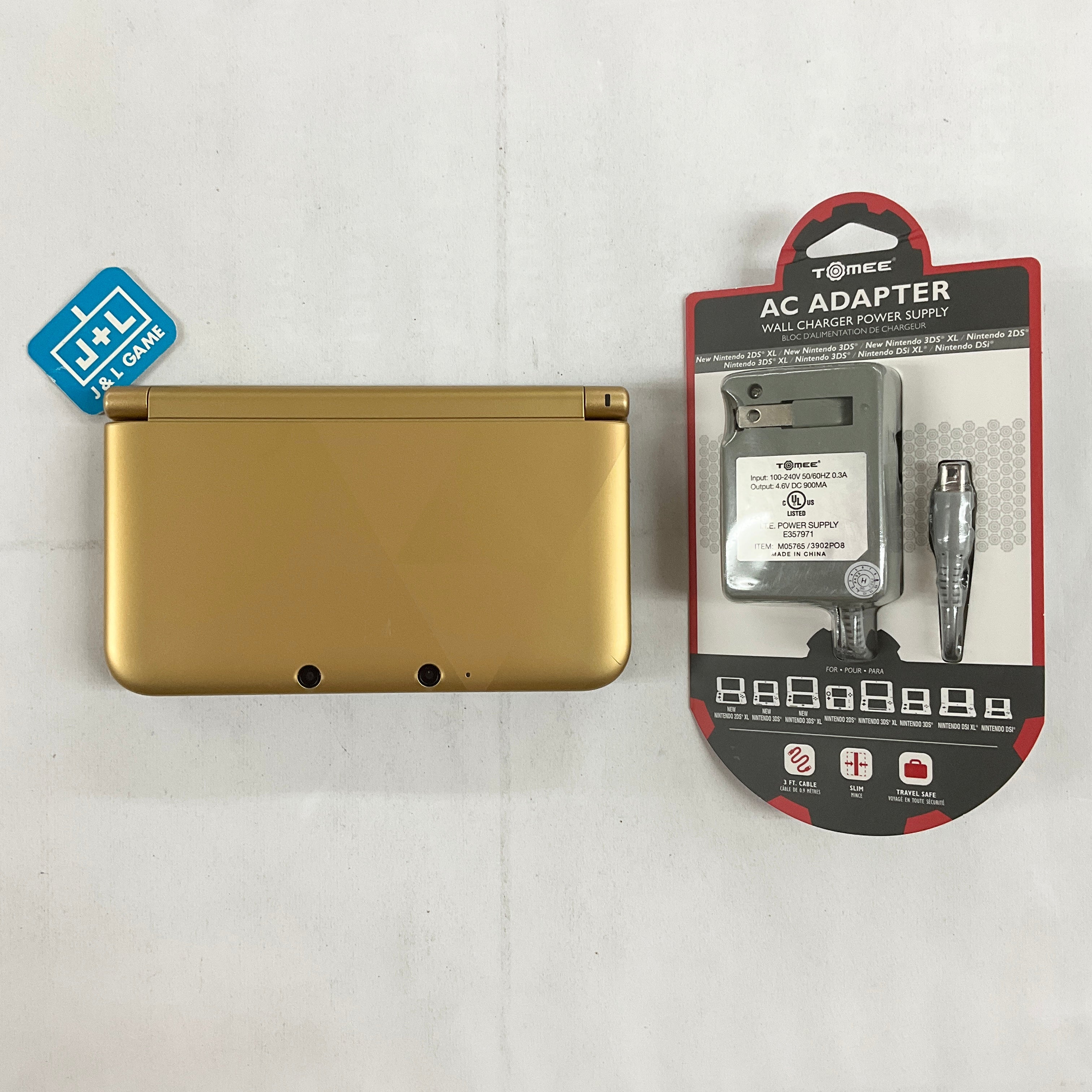 Nintendo 3DS XL Console (The Legend of Zelda: A Link Between Worlds - Gold/Black) - Nintendo 3DS [Pre-Owned] Consoles Nintendo   