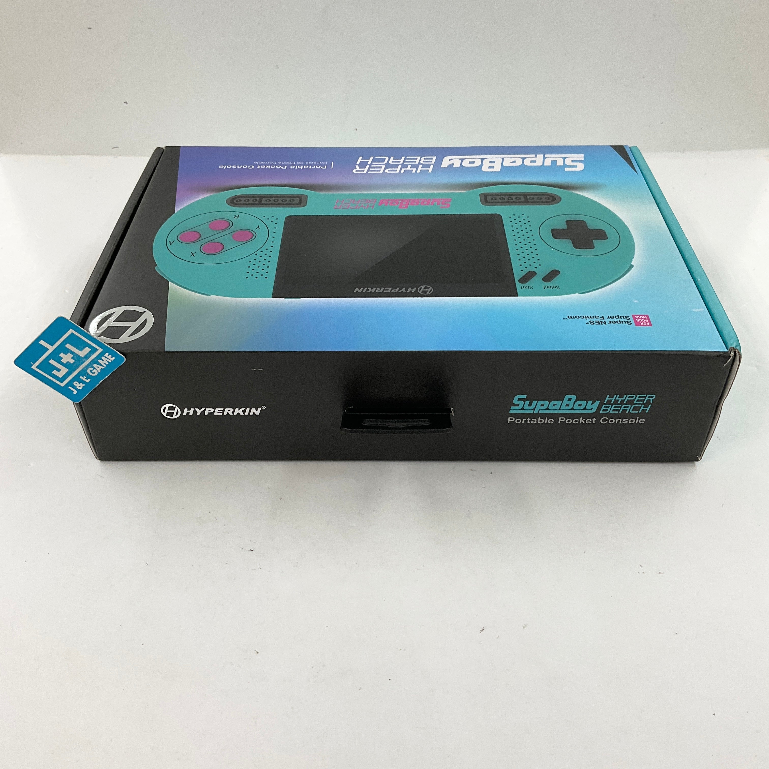 Hyperkin SupaBoy Portable Pocket Console (Hyper Beach) - (SNES) Super Nintendo CONSOLE Hyperkin   