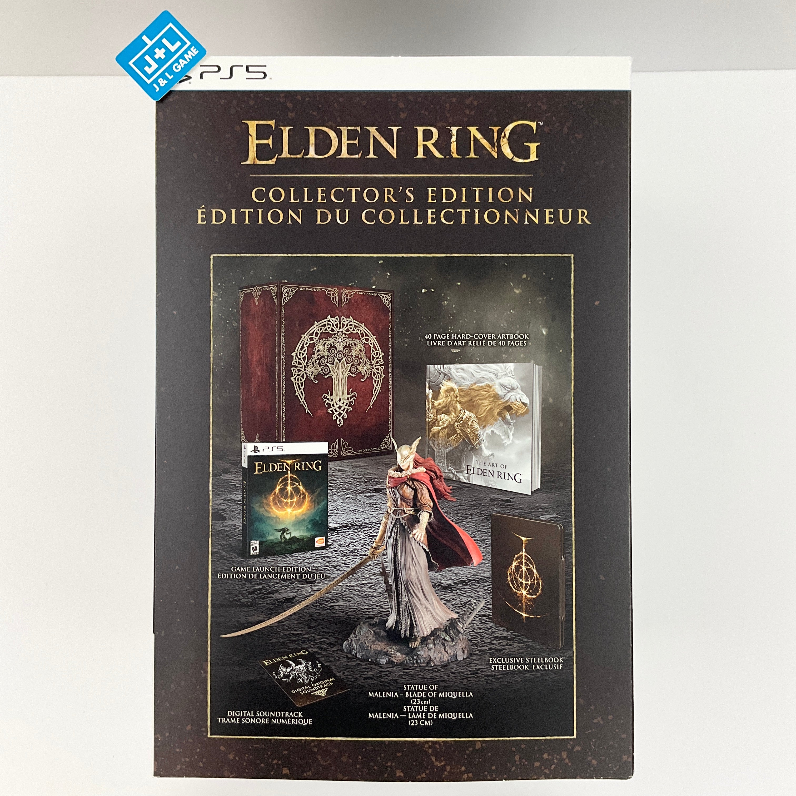 Elden Ring: Collector's Edition - (PS5) PlayStation 5 Video Games BANDAI NAMCO Entertainment   