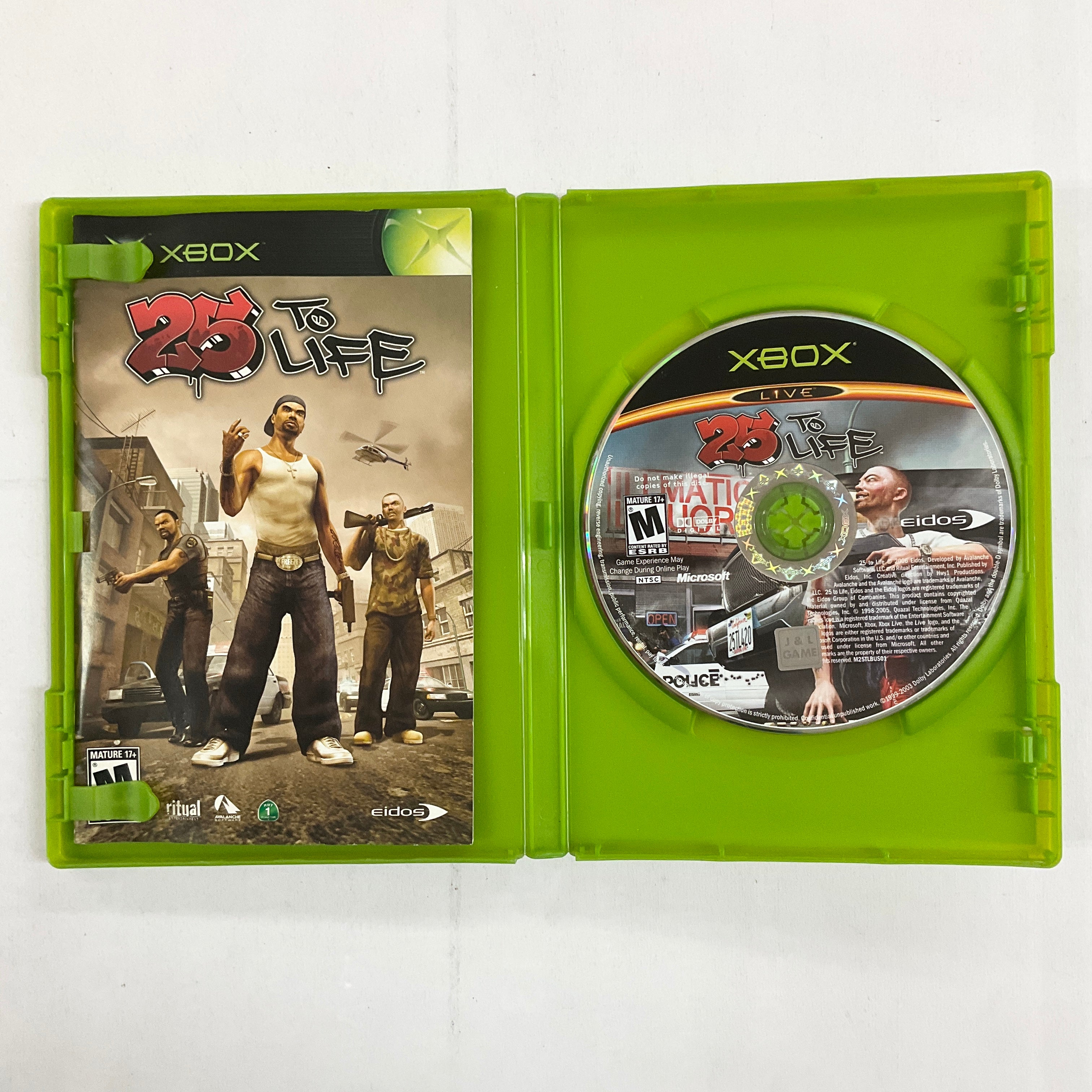 XBOXとソフト25本 25 to Life - (XB) Xbox [Pre-Owned] | J&L Game